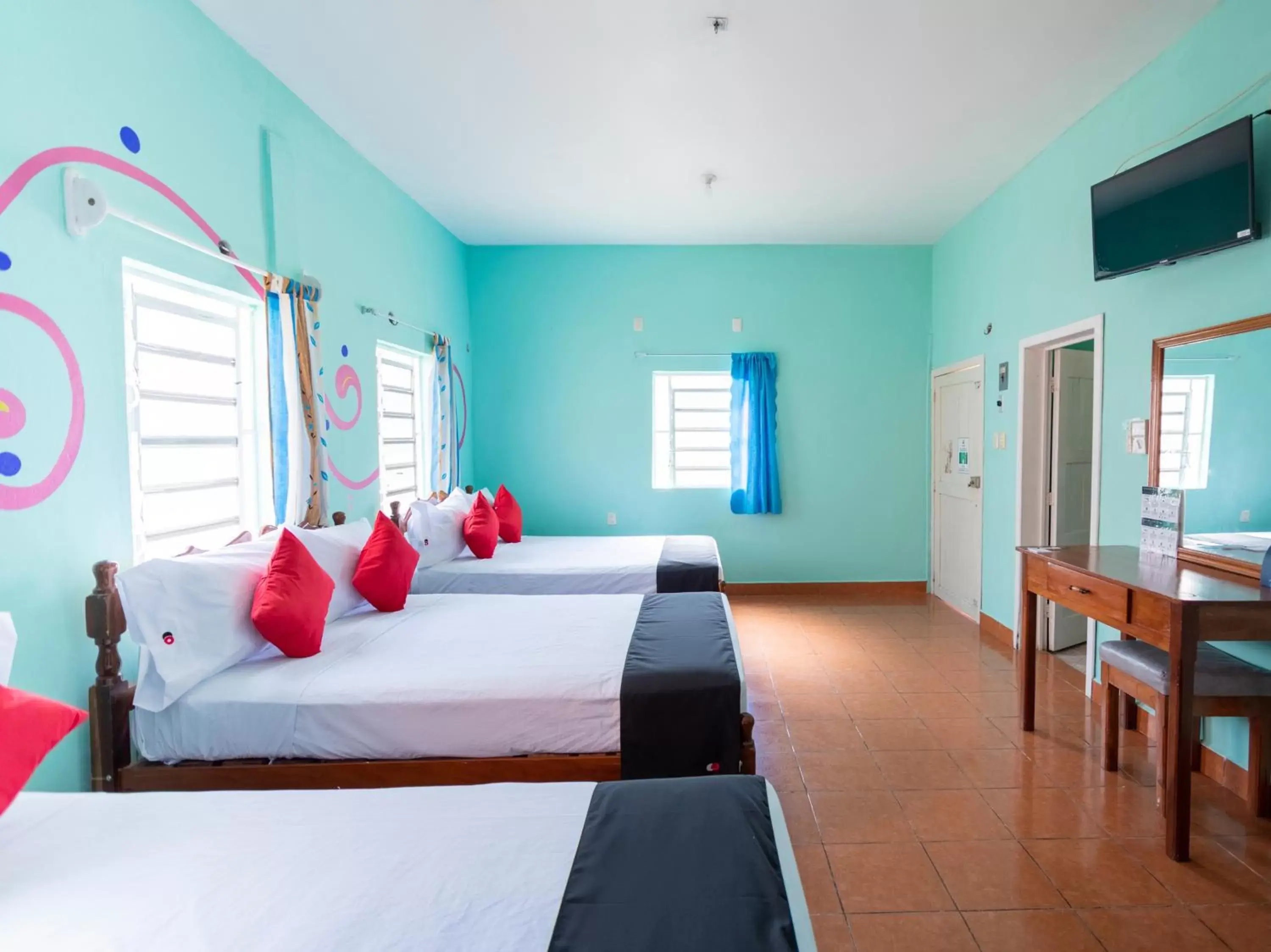 Bedroom in Hotel Hacienda Bacalar