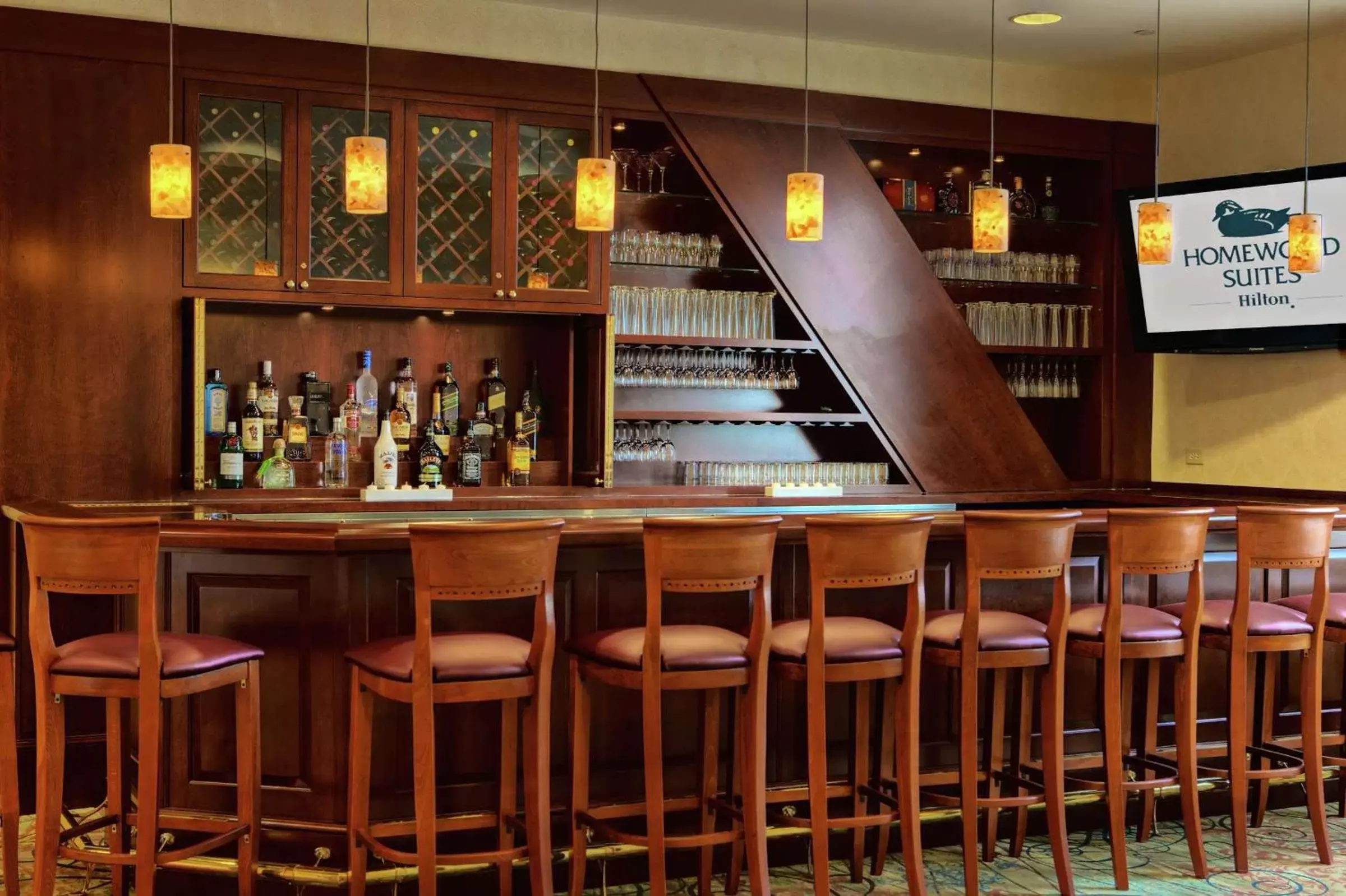 Lounge or bar, Lounge/Bar in Homewood Suites by Hilton East Rutherford - Meadowlands, NJ
