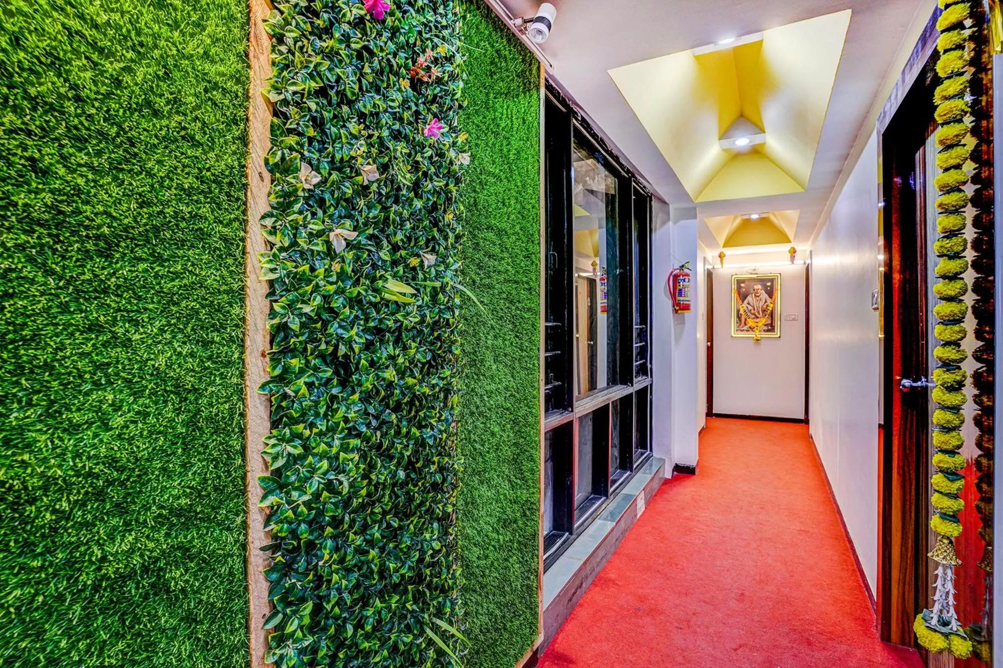 Lobby or reception in FabHotel Sai Chatra