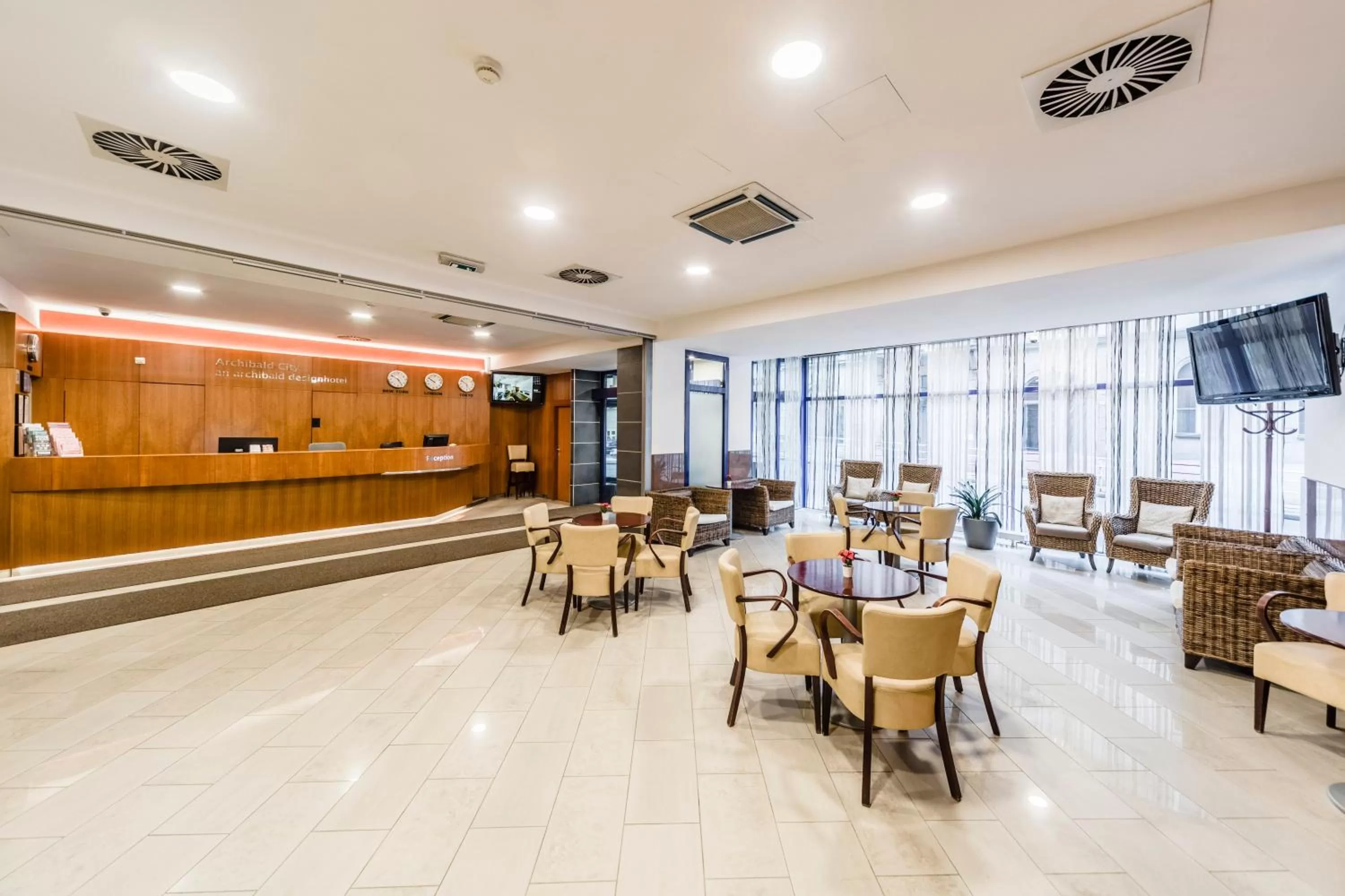 Lobby or reception in Archibald City