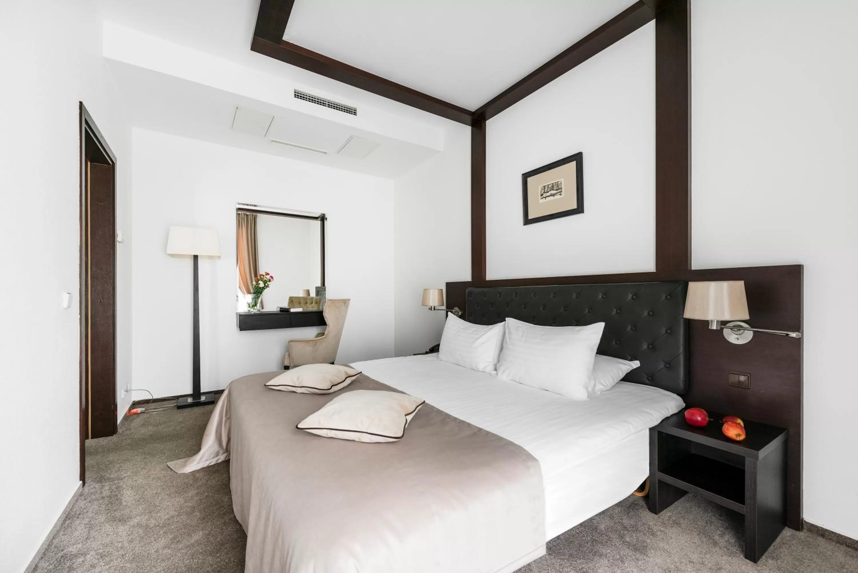 Bed in Amberton Cozy Hotel Kaunas