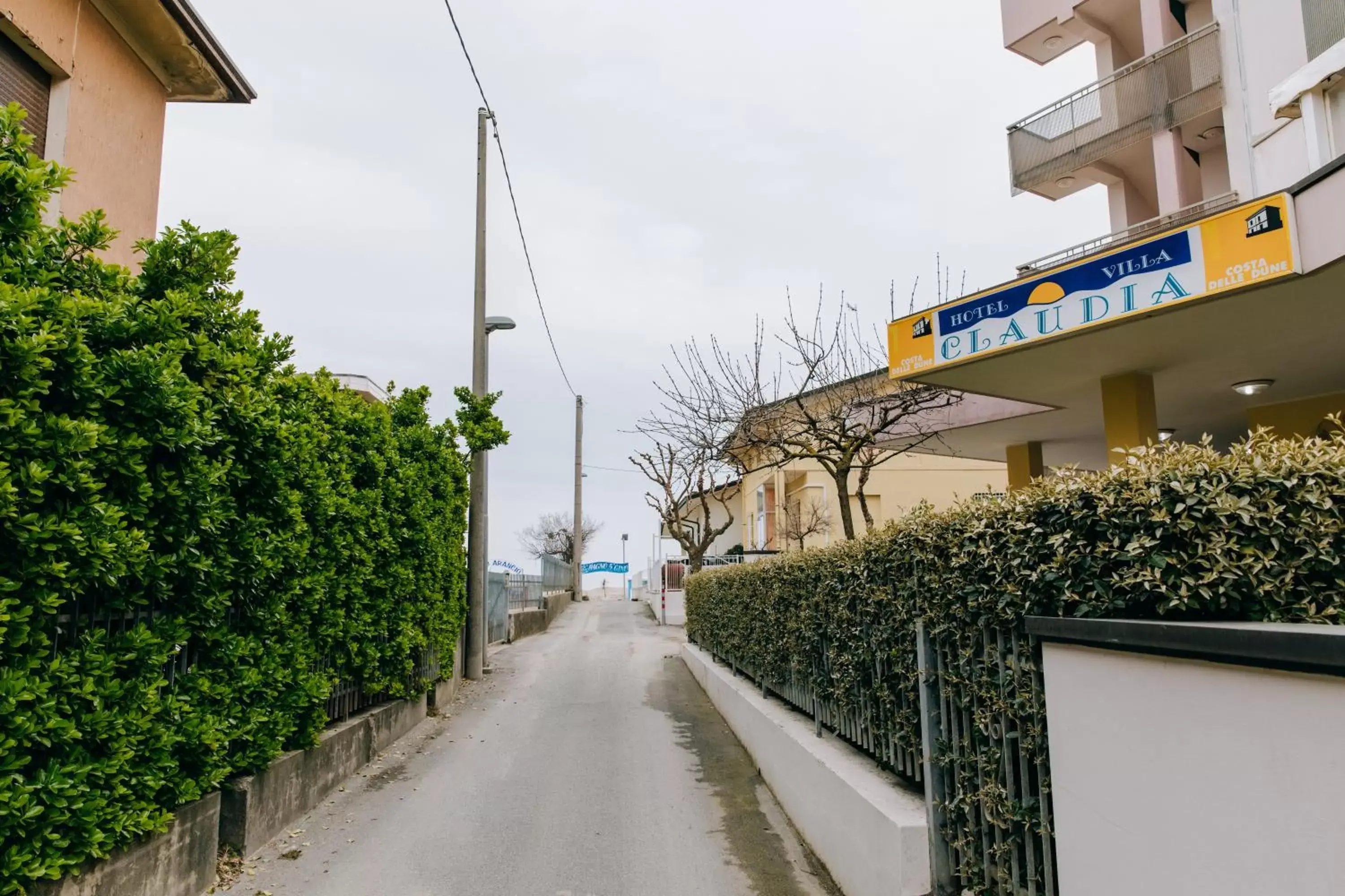 Facade/entrance in Hotel Villa Claudia