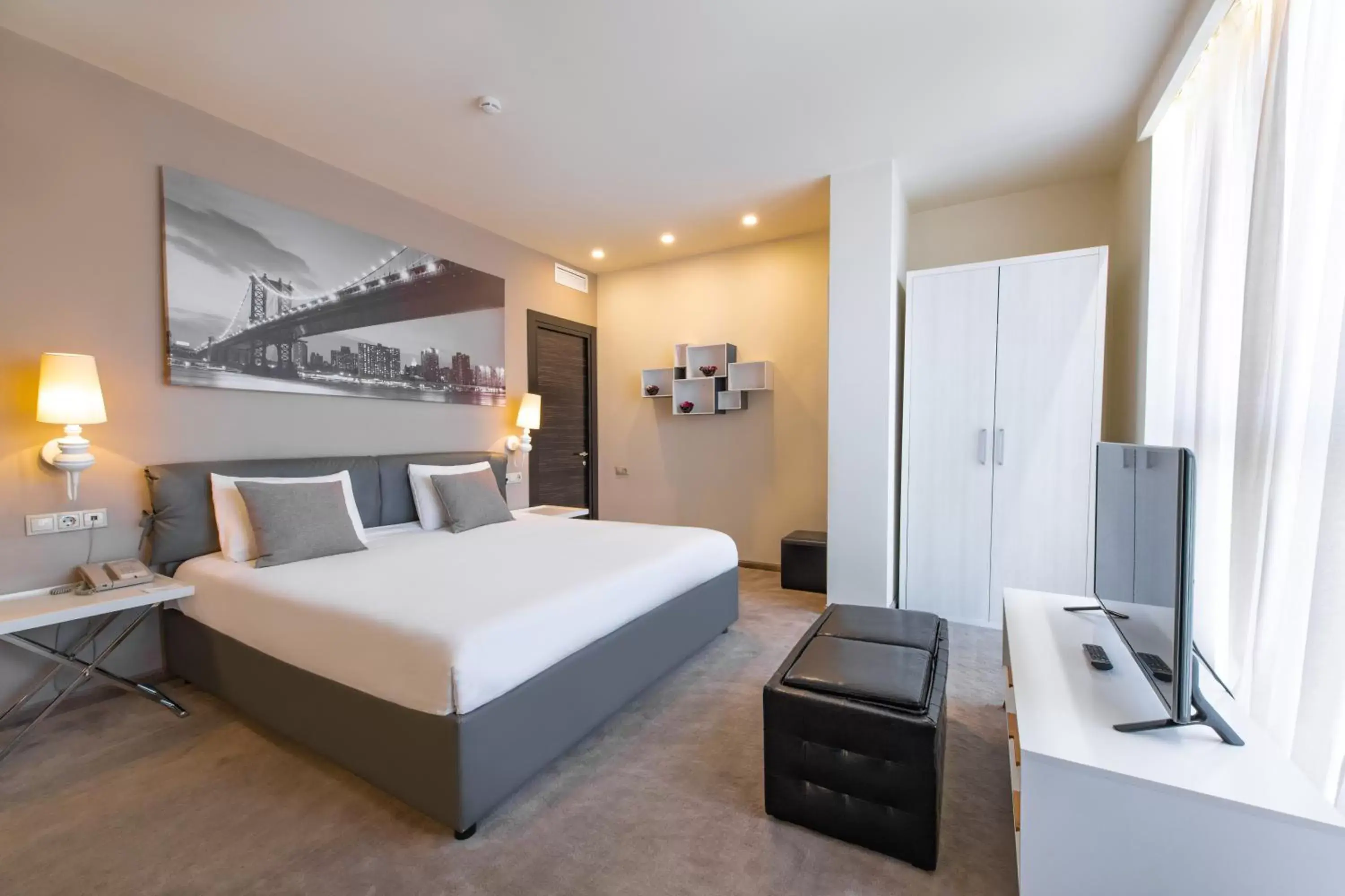 Bedroom, Bed in Opera Suite Hotel Bedroom, Bed in Opera Suite Hotel