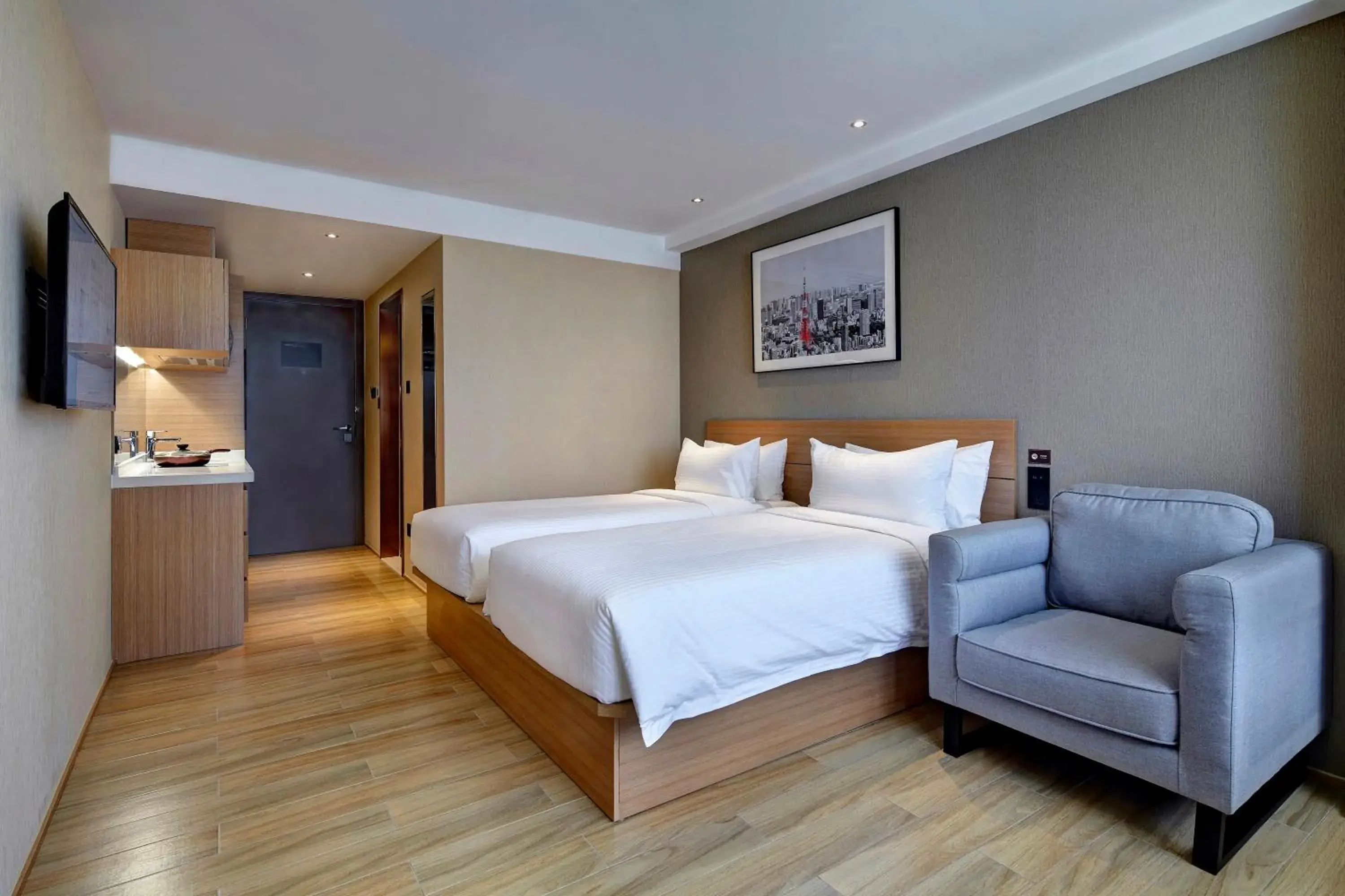 Superior Twin Room in Bridal Tea House Hotel-Free Shuttle Bus for Canton Fair Superior Twin Room in Bridal Tea House Hotel-Free Shuttle Bus for Canton Fair