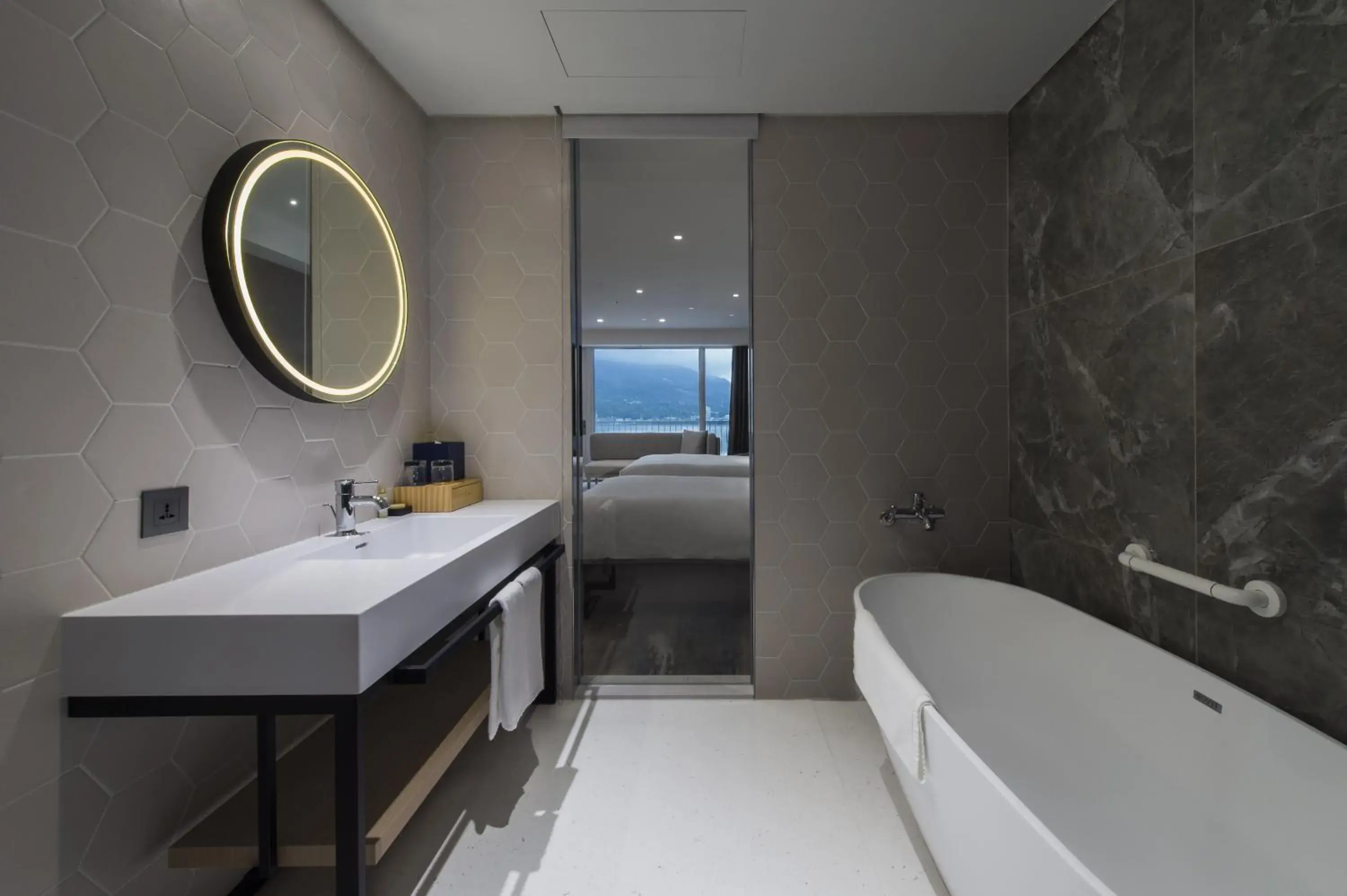 Bathroom in Golden Tulip FAB Hotel New Taipei