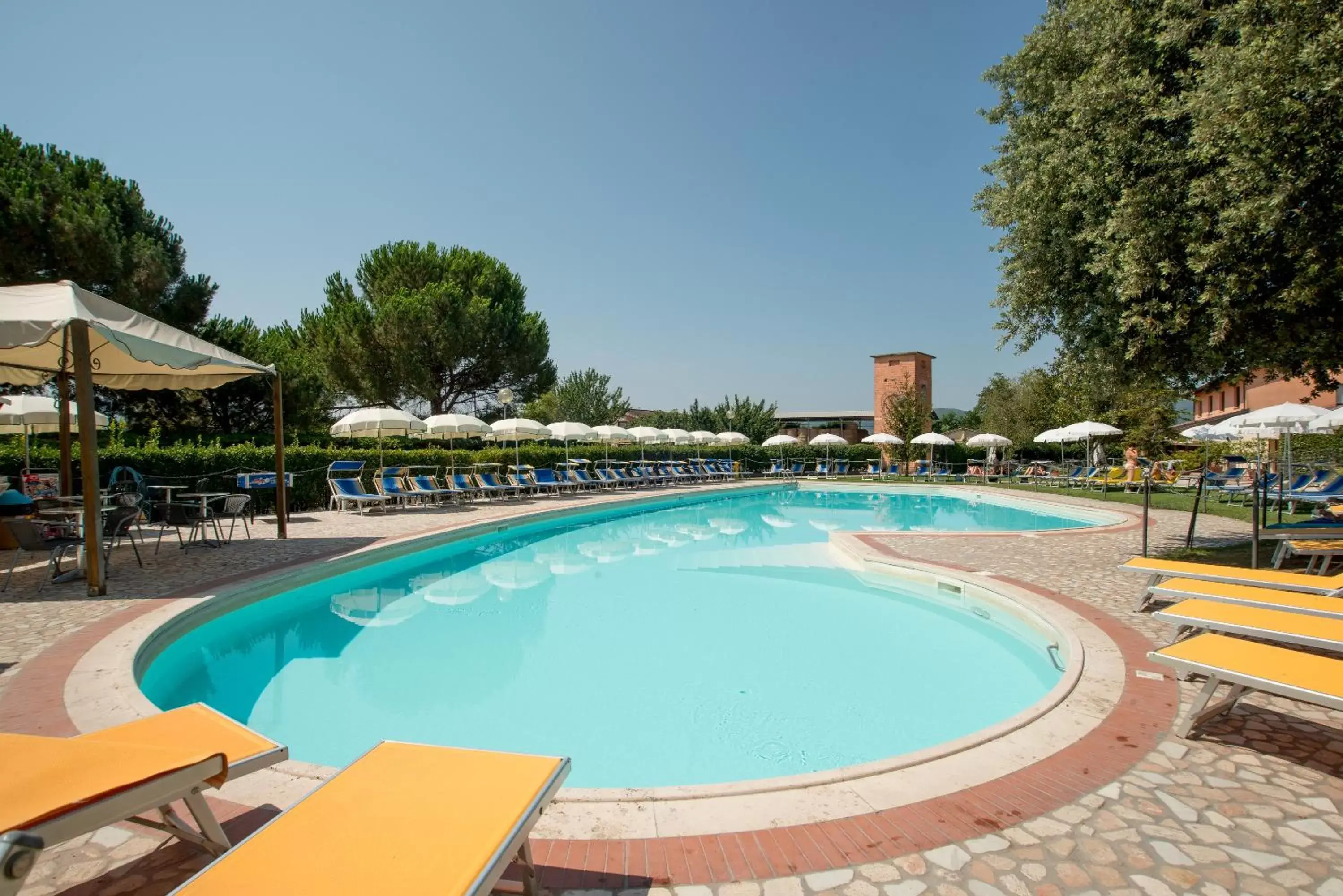 Pool view, Swimming Pool in Terra Umbra Hotel