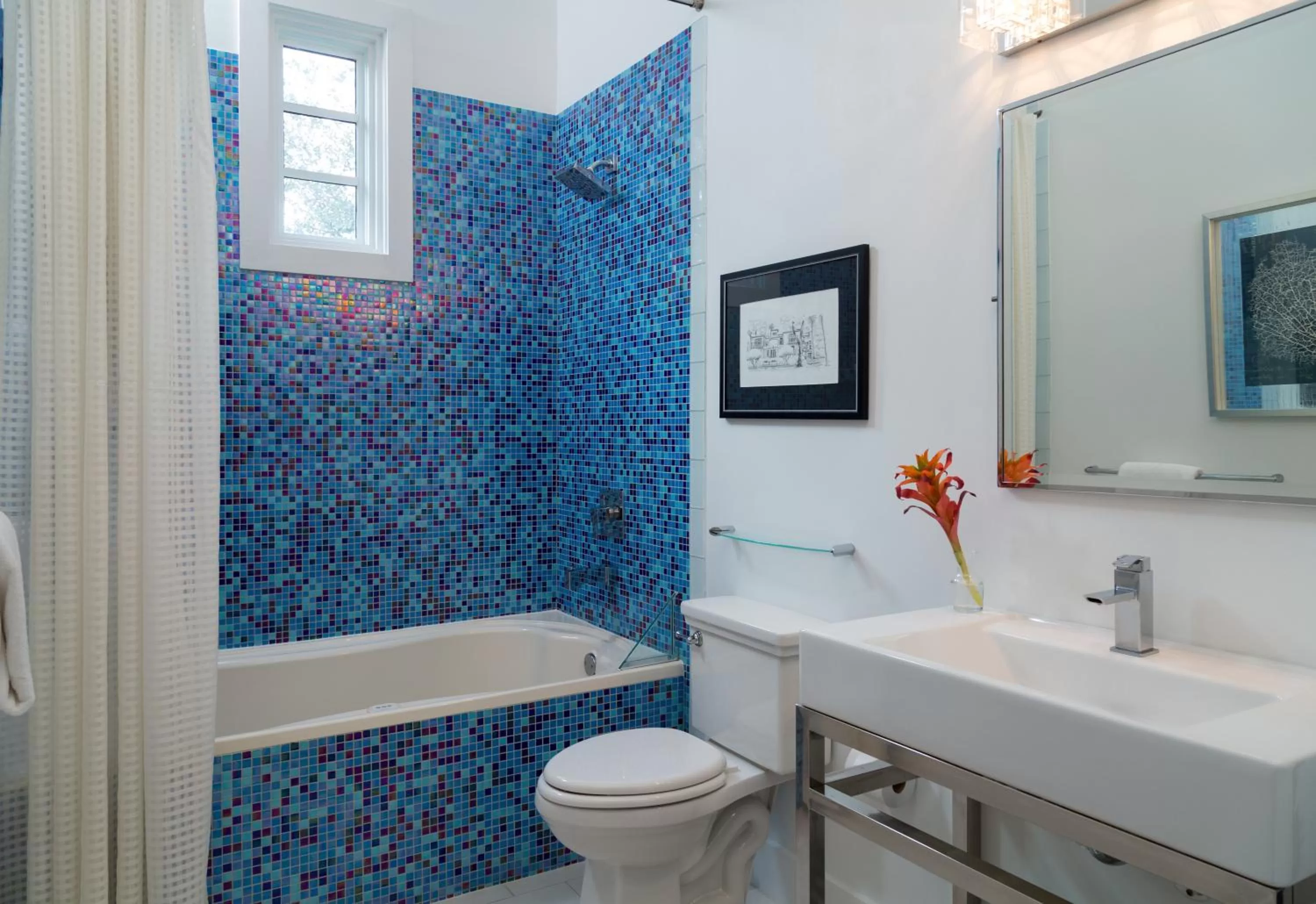 Shower in Black Dolphin Inn