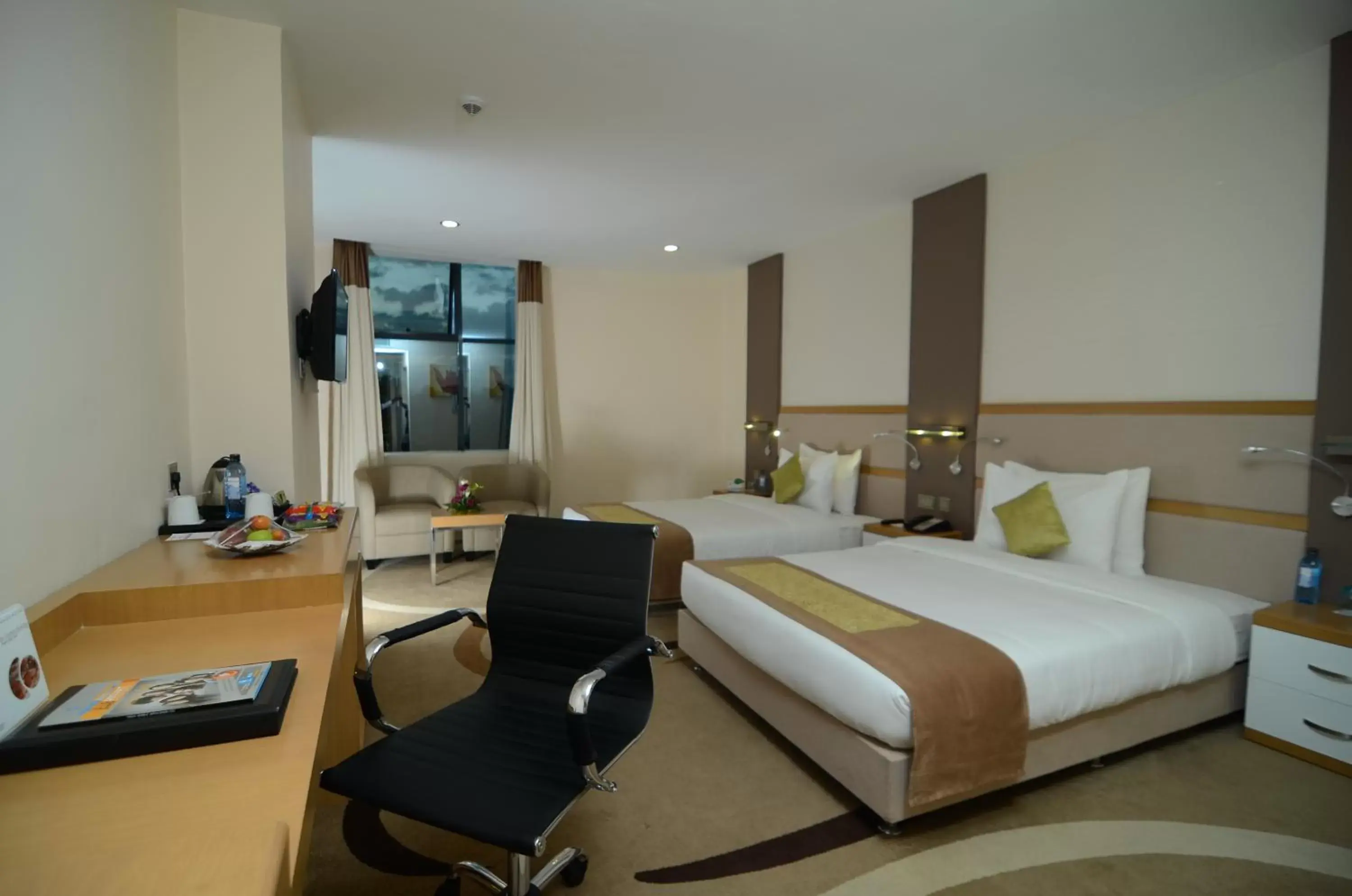 Living room in PrideInn Azure Hotel Nairobi Westlands