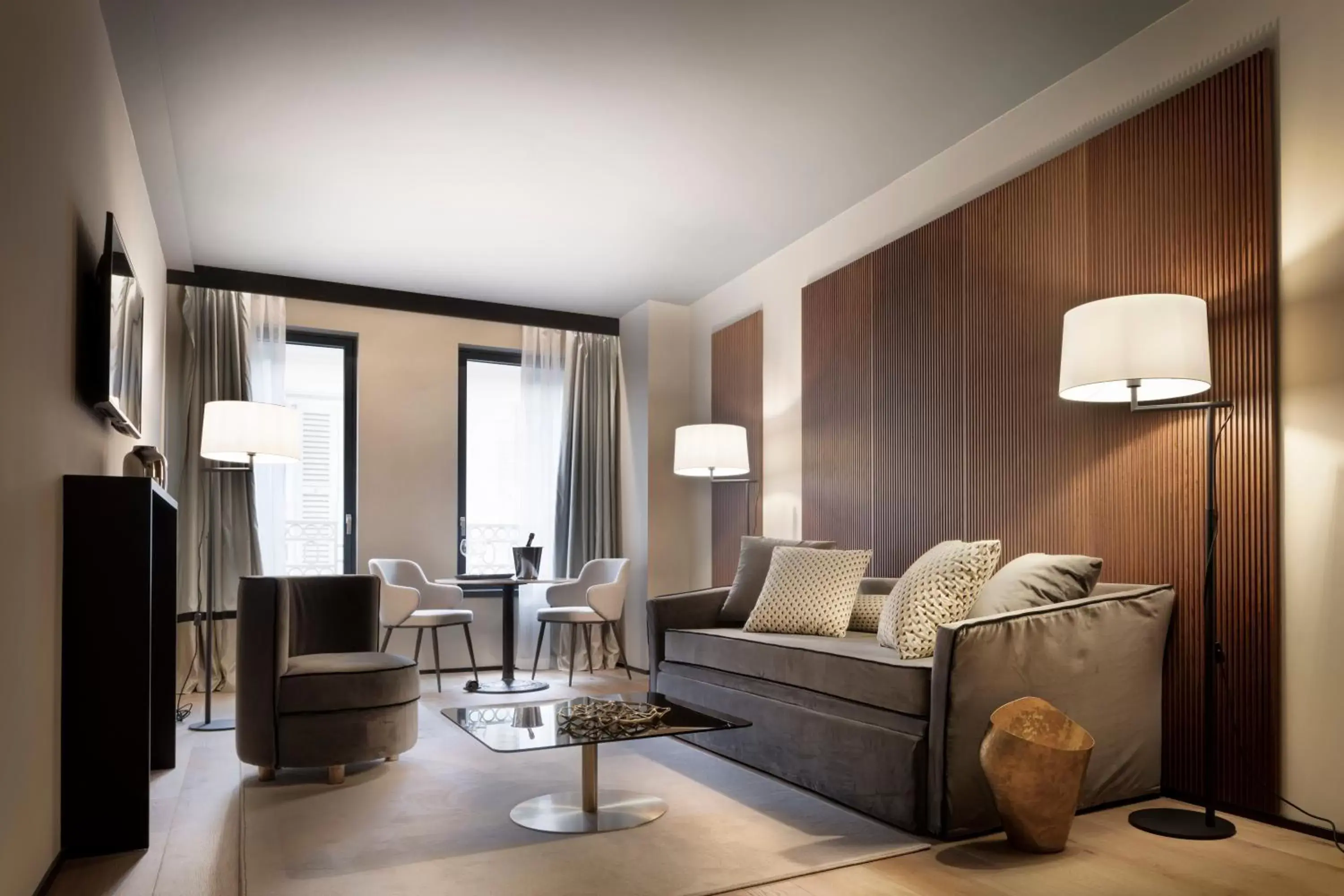 Living room, Seating Area in Speronari Suites