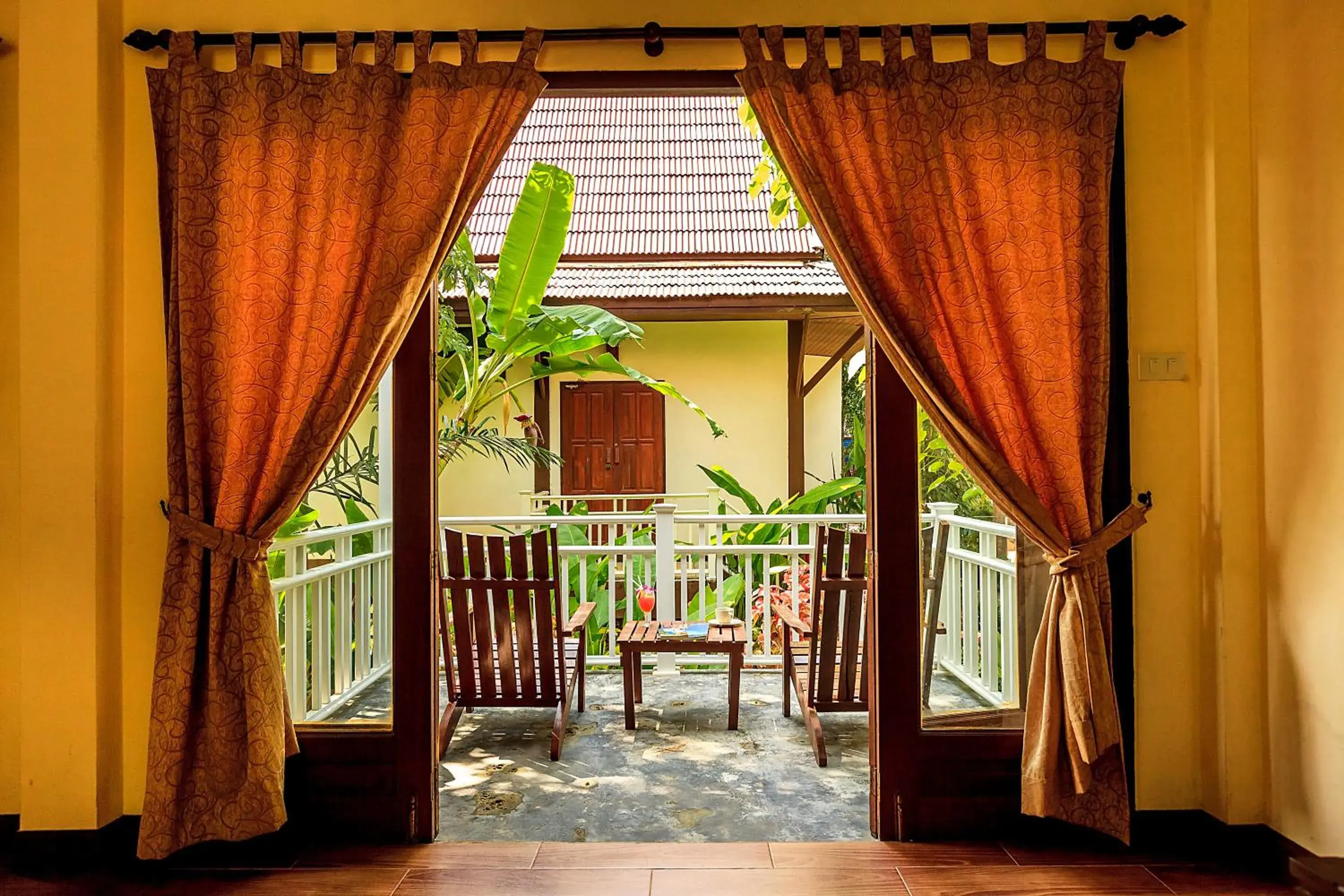 Balcony/Terrace in Lanta Klong Nin Beach Resort