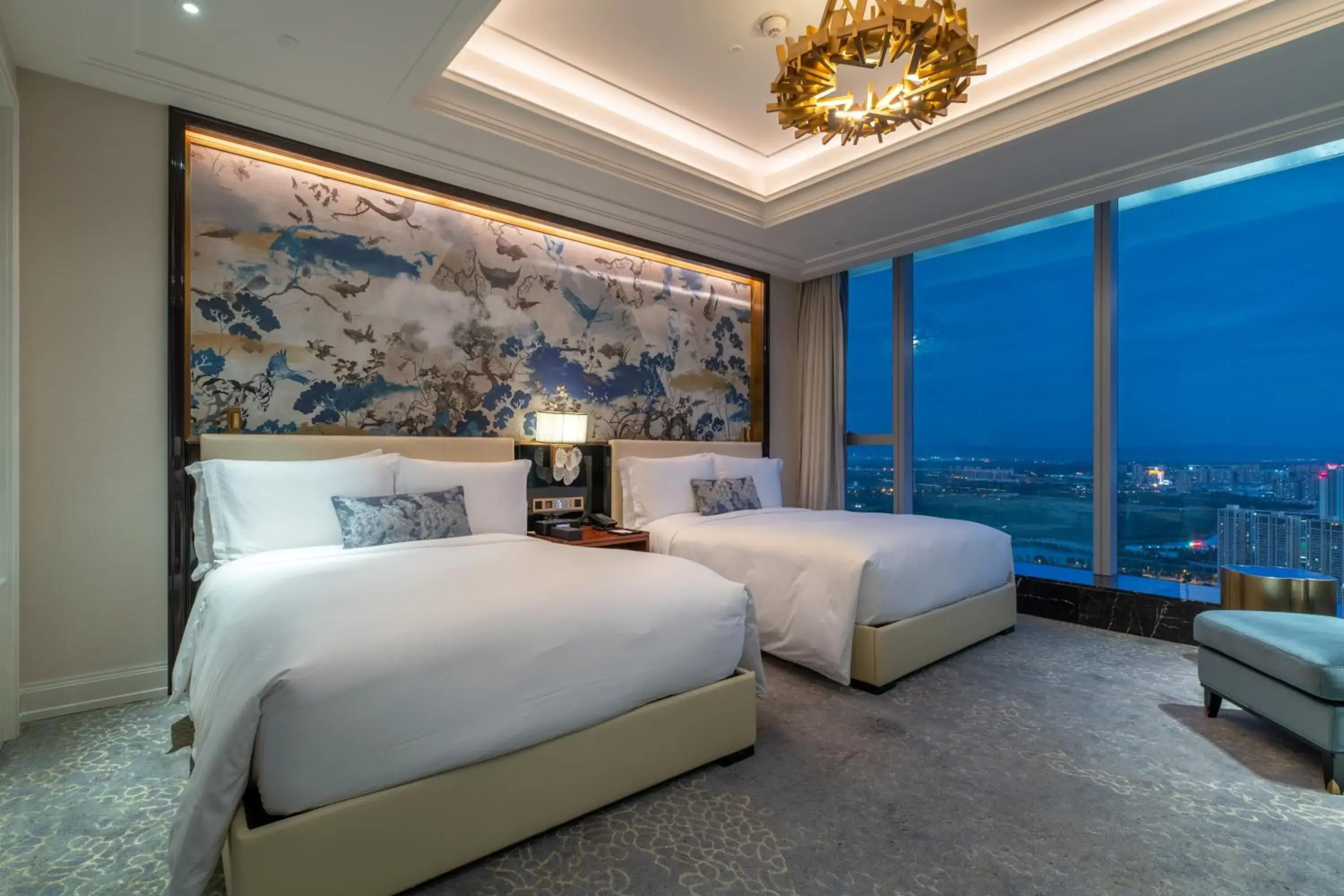 Bed in Waldorf Astoria Chengdu