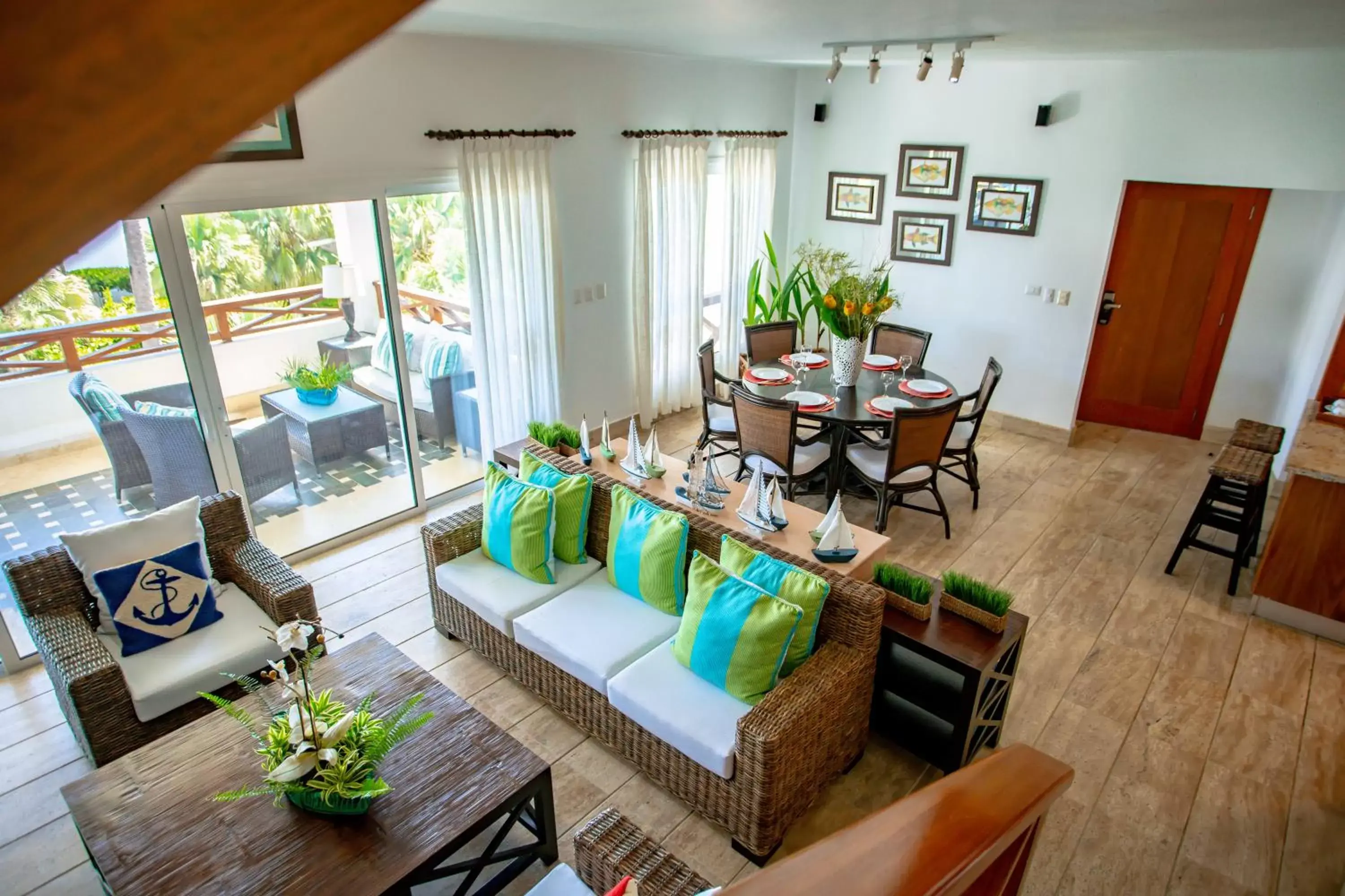 Living room, Seating Area in Xeliter Balcones del Atlantico - Las Terrenas