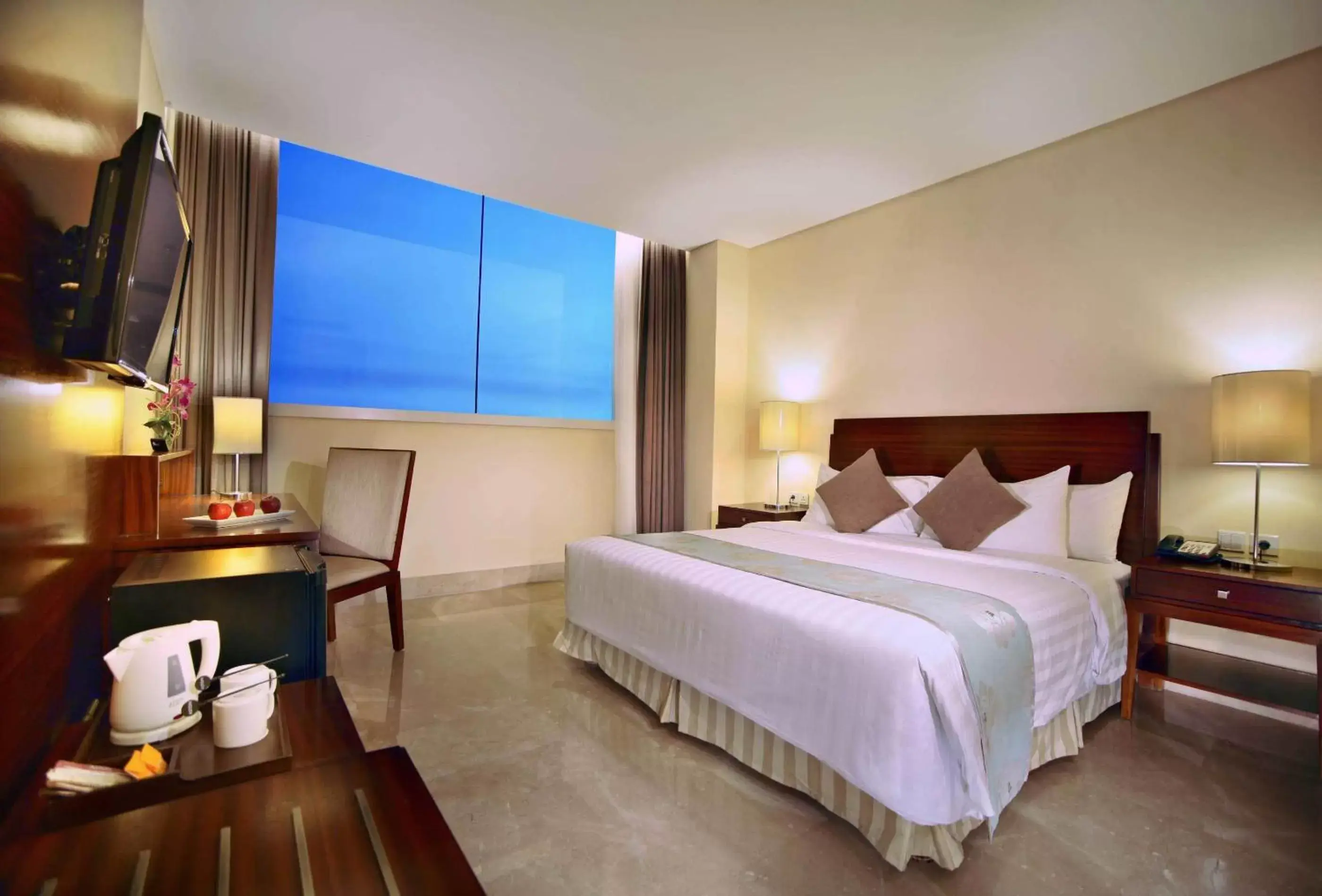 Bed in ASTON Samarinda Hotel and Convention Center