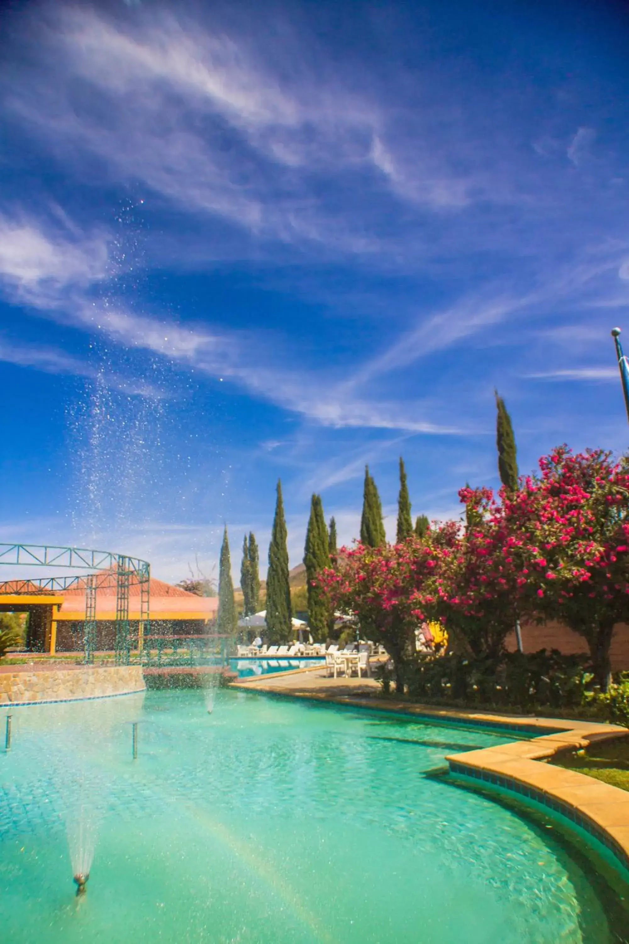 Natural landscape, Swimming Pool in Hotel Los Parrales