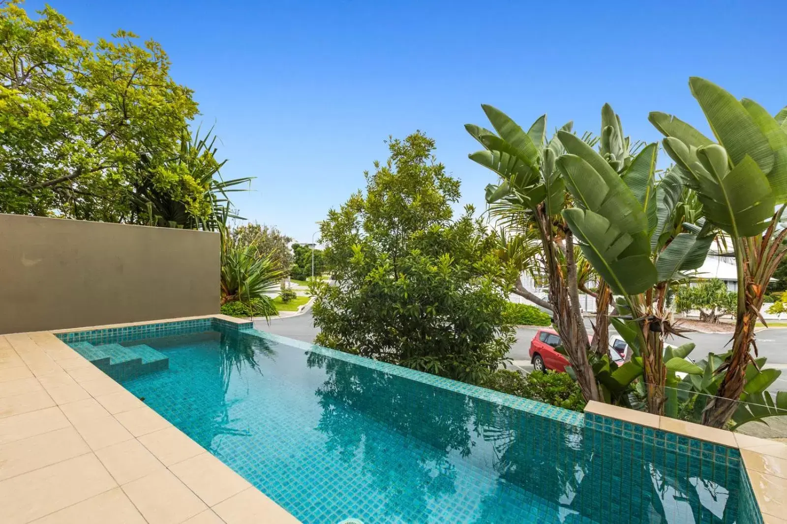 Pool view, Swimming Pool in Cotton Beach Resort - Tweed Coast Holidays ®