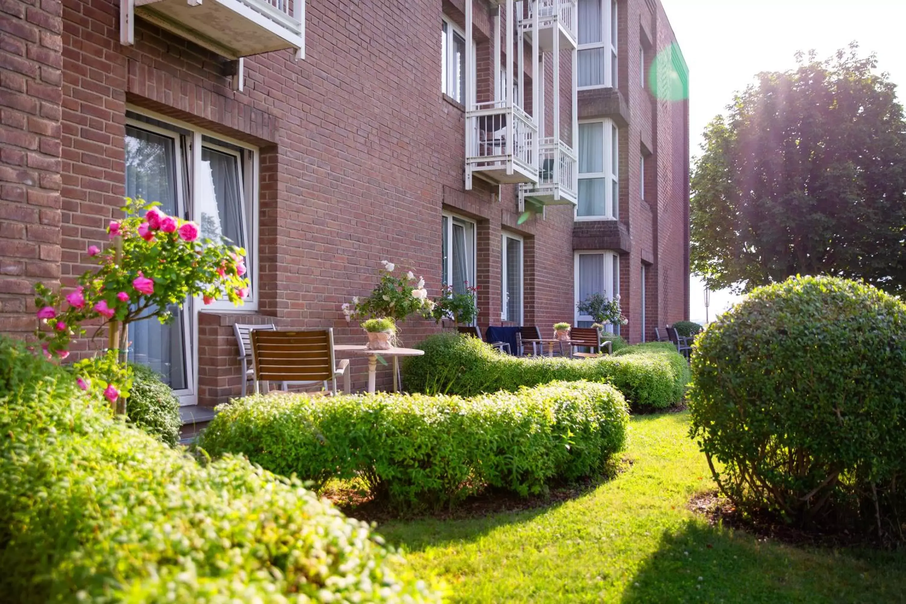 Garden, Property Building in Stadthotel Eckernförde