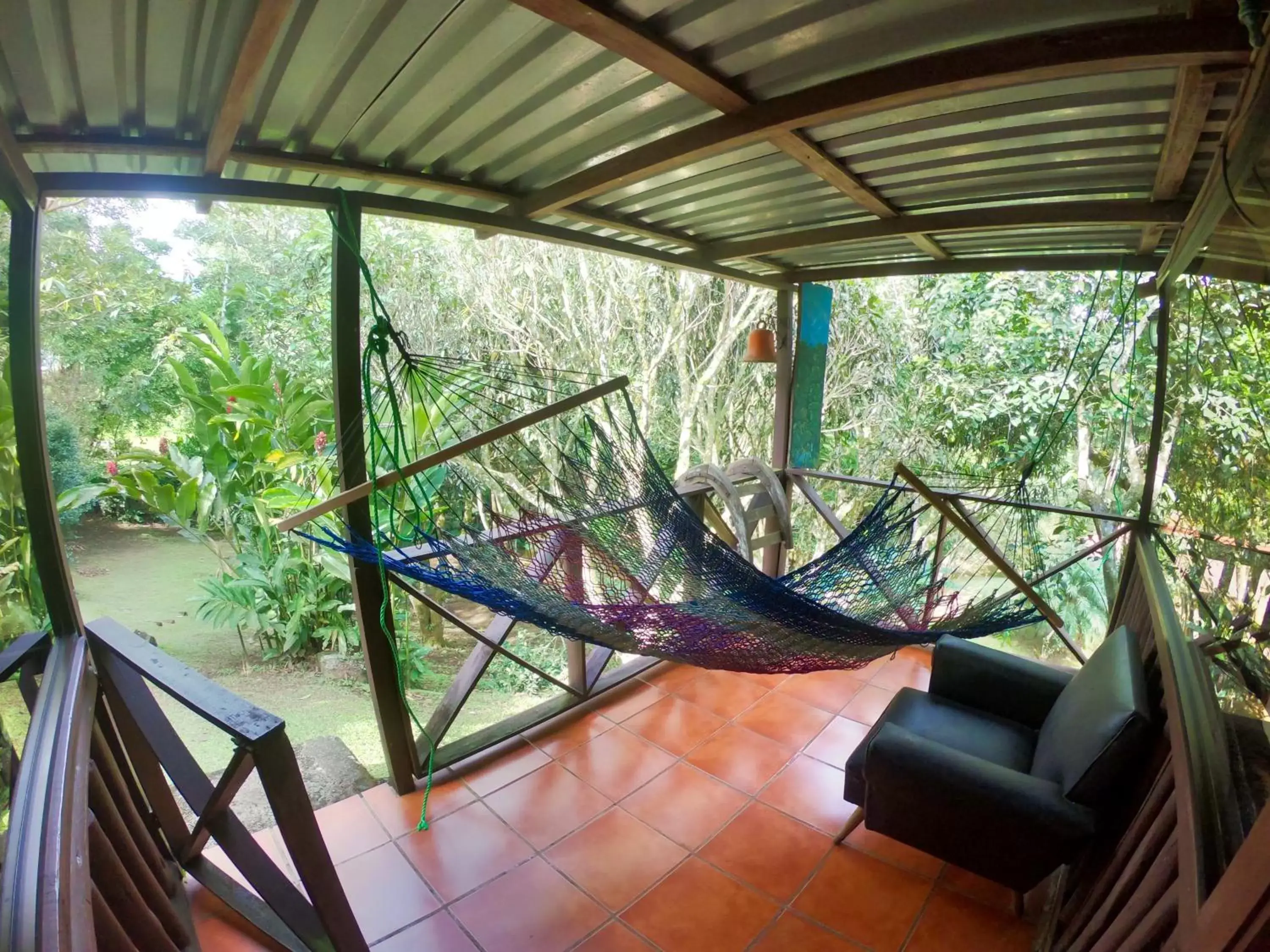 Floor plan, Balcony/Terrace in Hospedaje La Naciente