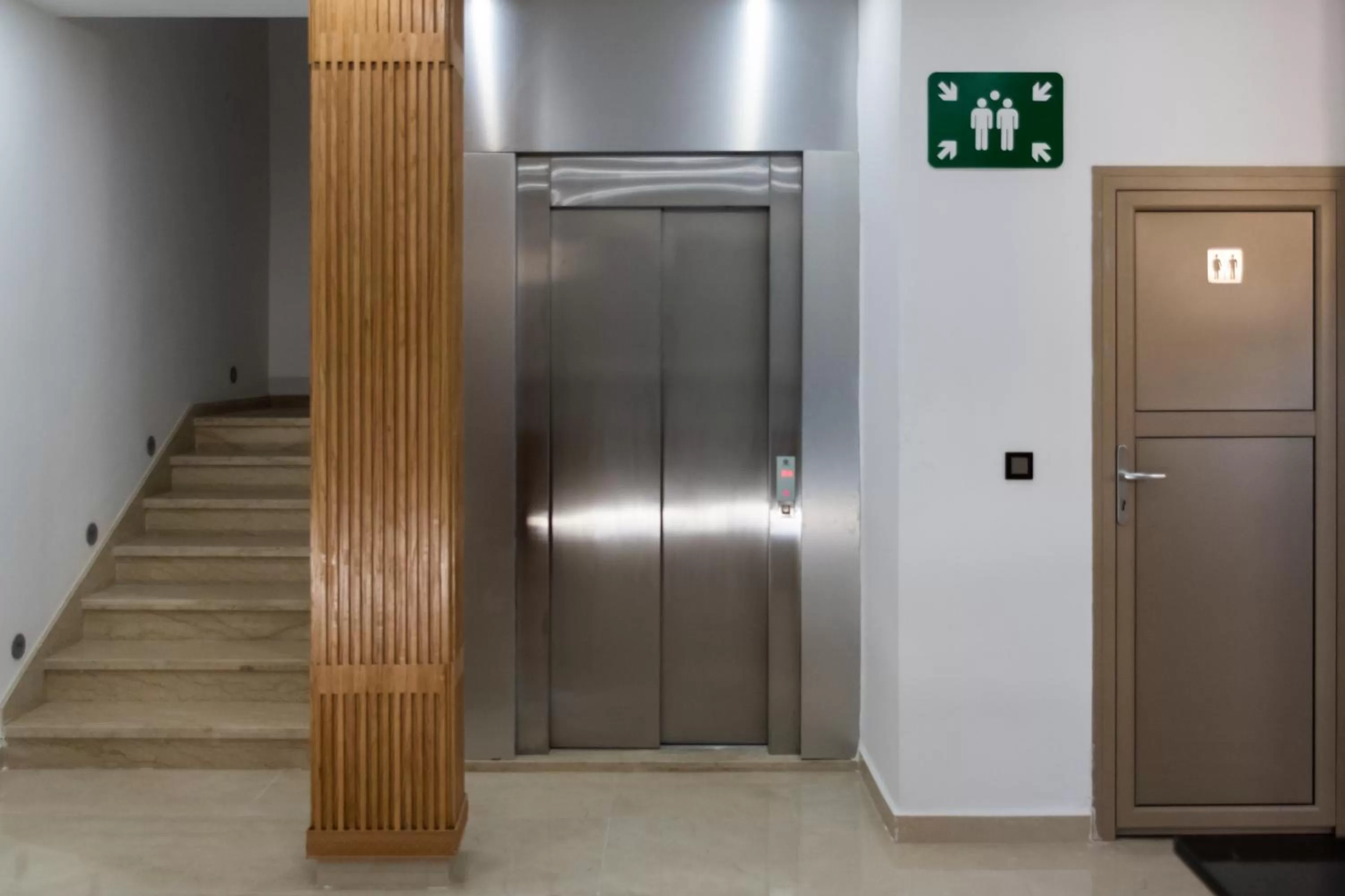 elevator in Karam City Hotel