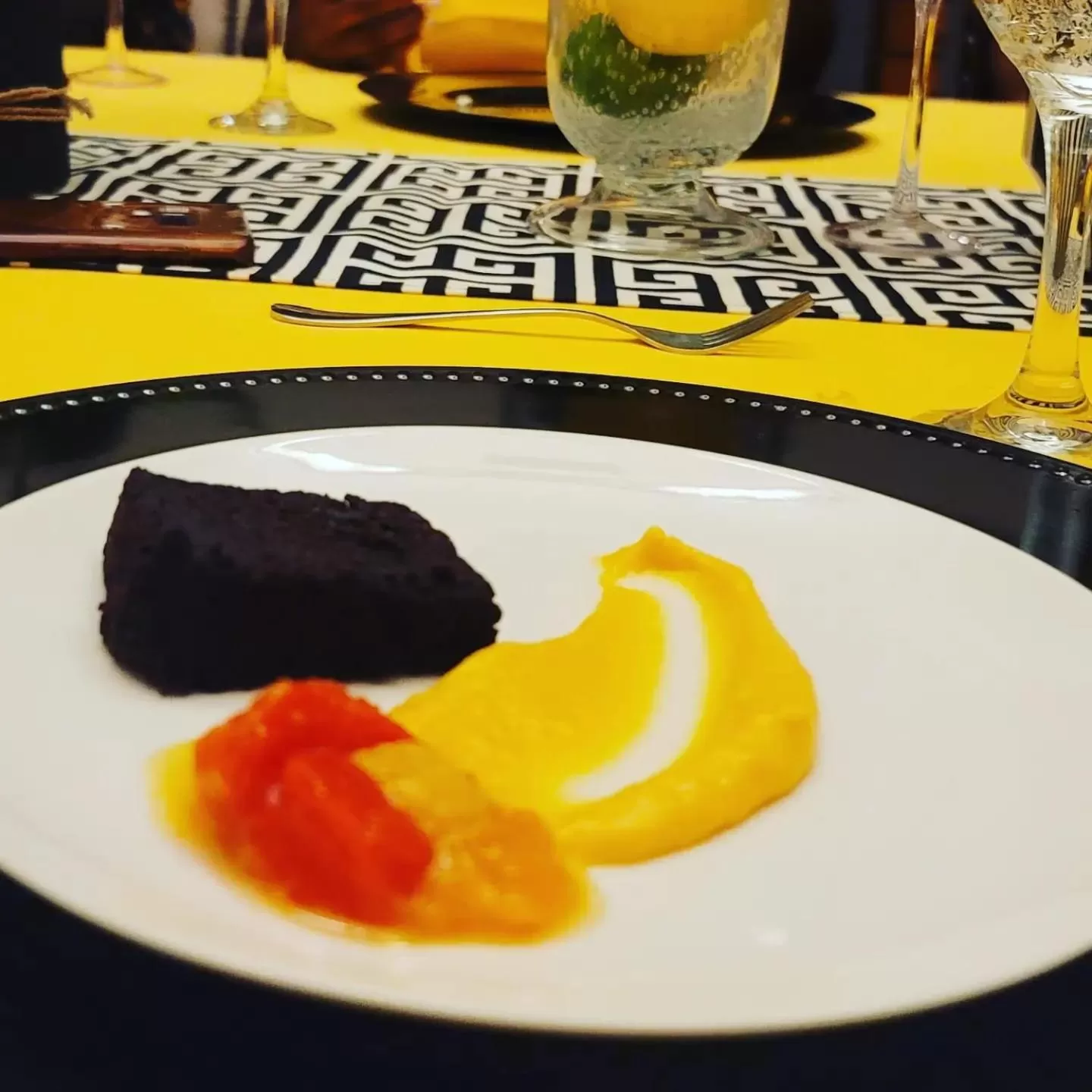 Dinner in Blue Paloma Bed & Breakfast