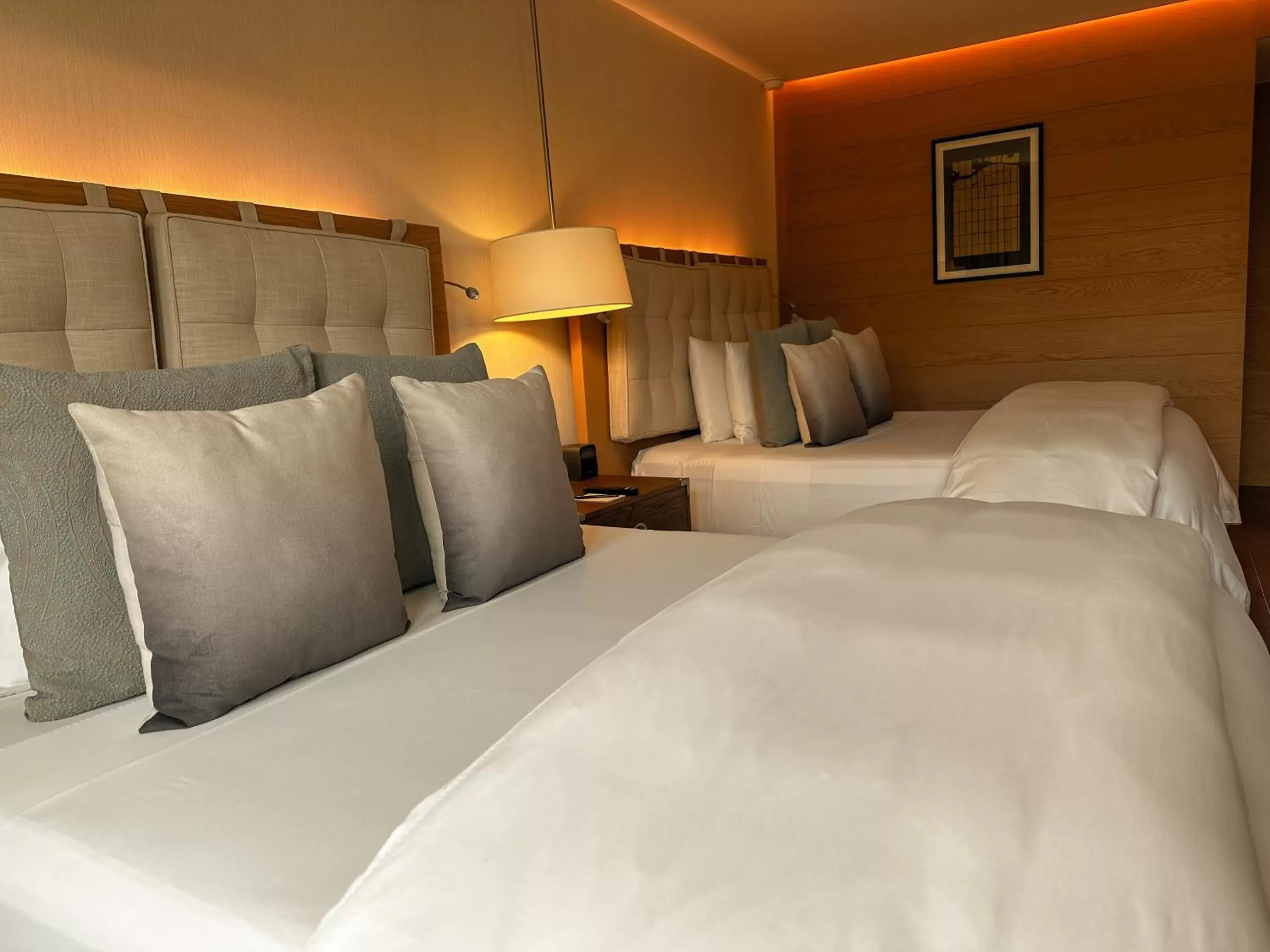 Bed in Cartesiano Boutique & Wellness Hotel