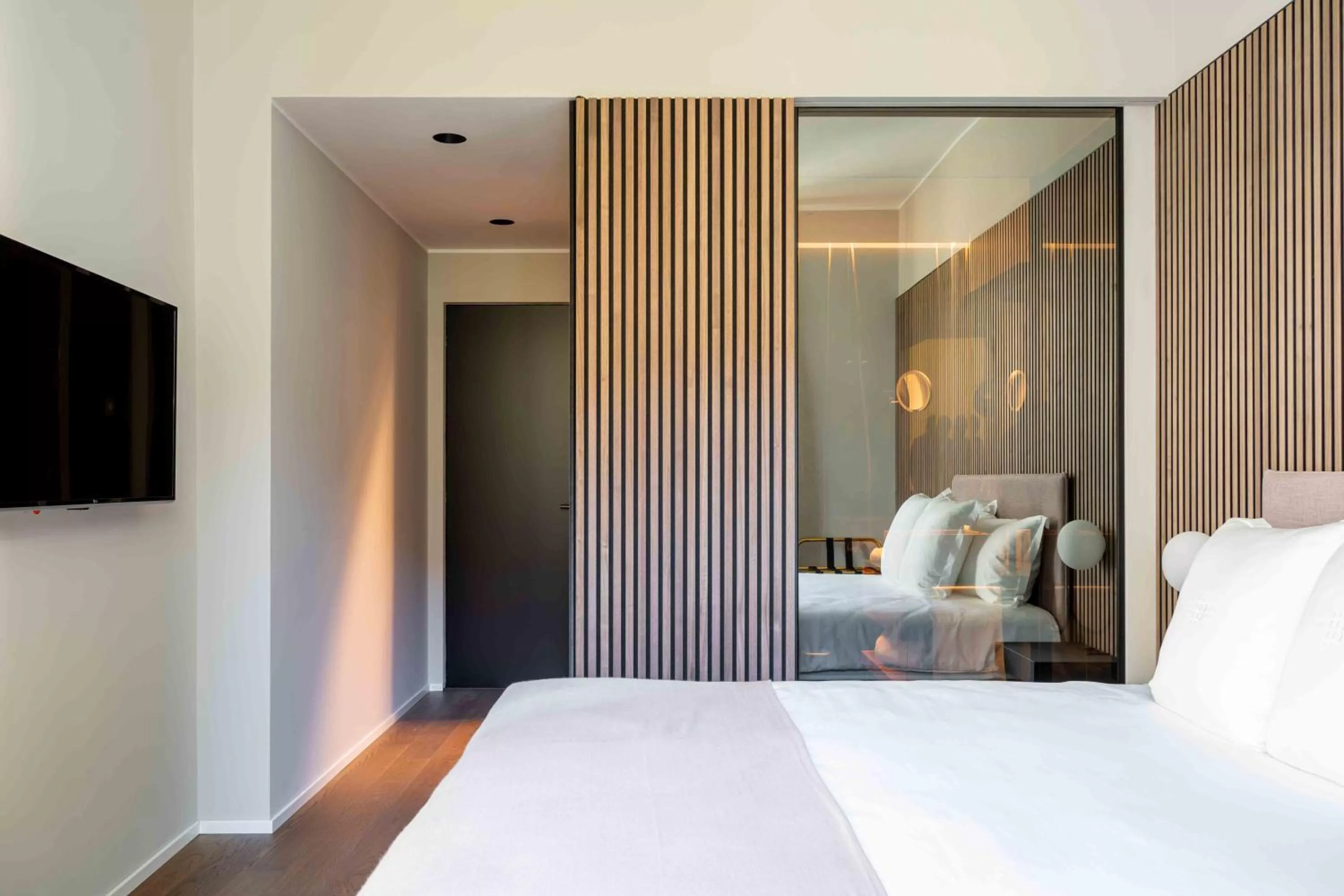 Photo of the whole room, Bed in Smart Hotel Binario - Self Check-In