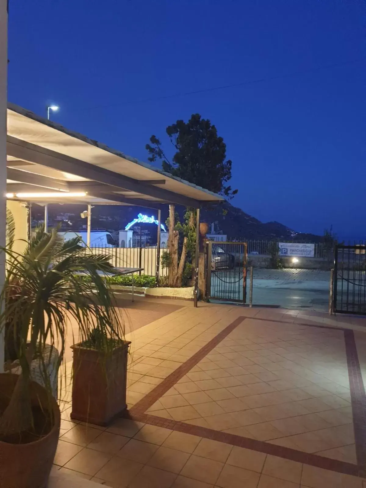 Night, Property Building in Hotel Mareluna Ischia