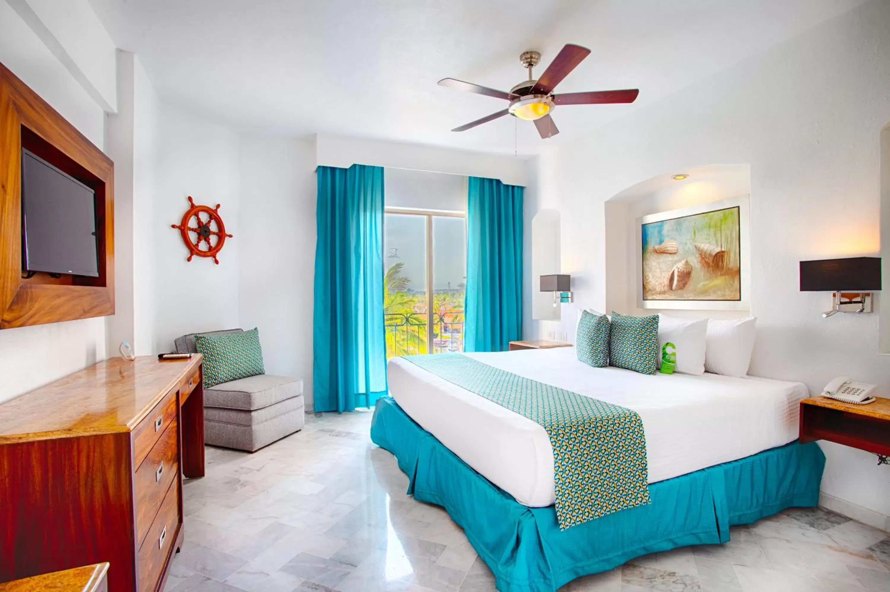 Photo of the whole room, Bed in Vamar Vallarta Marina & Beach Resort