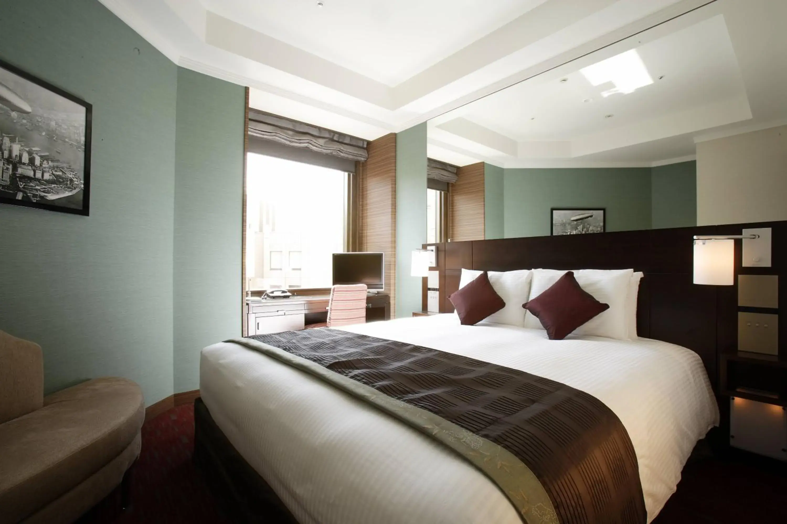 Bed in Hotel Trusty Tokyo Bayside Bed in Hotel Trusty Tokyo Bayside