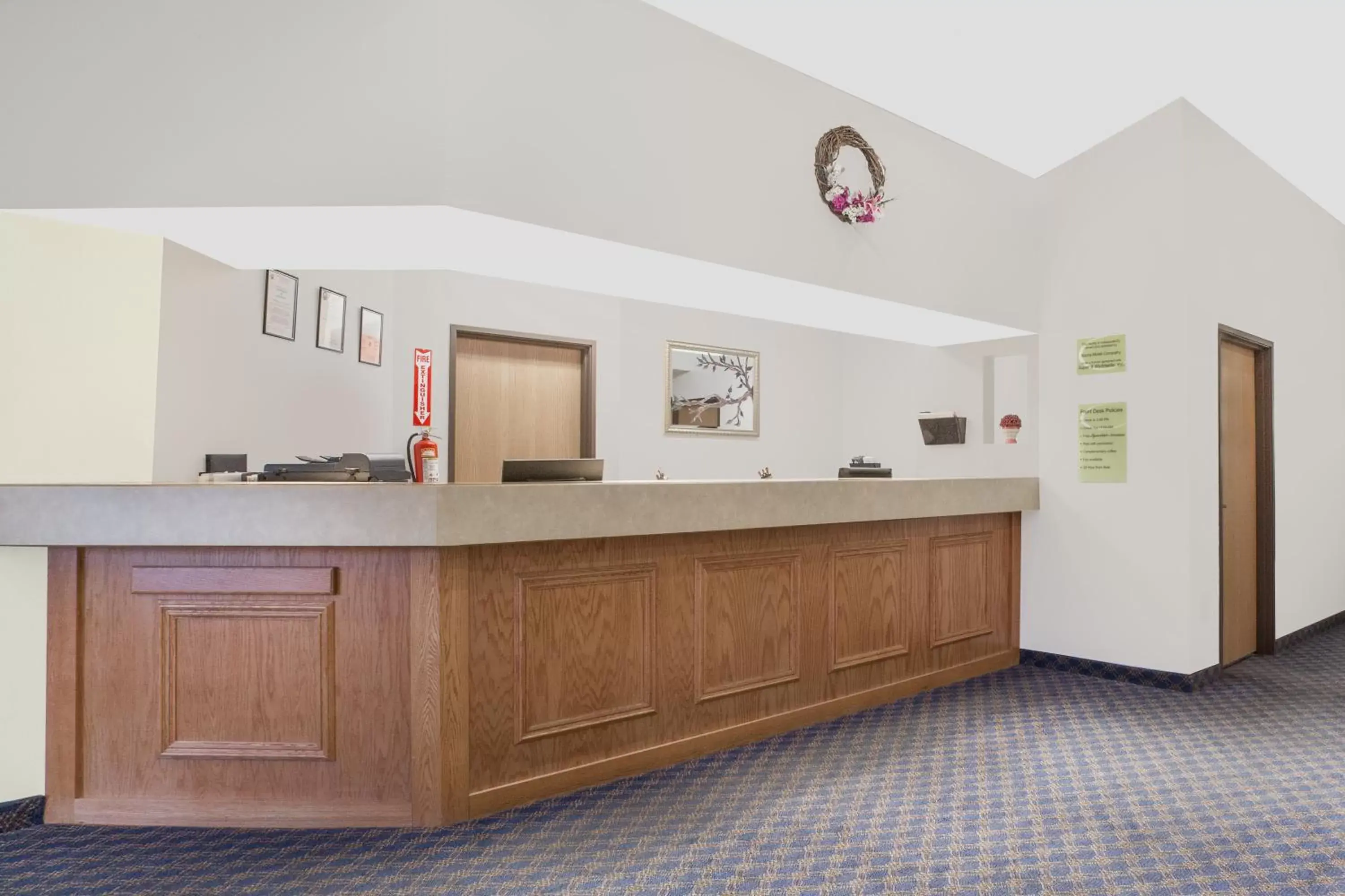 Lobby or reception in Super 8 by Wyndham Cobleskill NY Lobby or reception in Super 8 by Wyndham Cobleskill NY