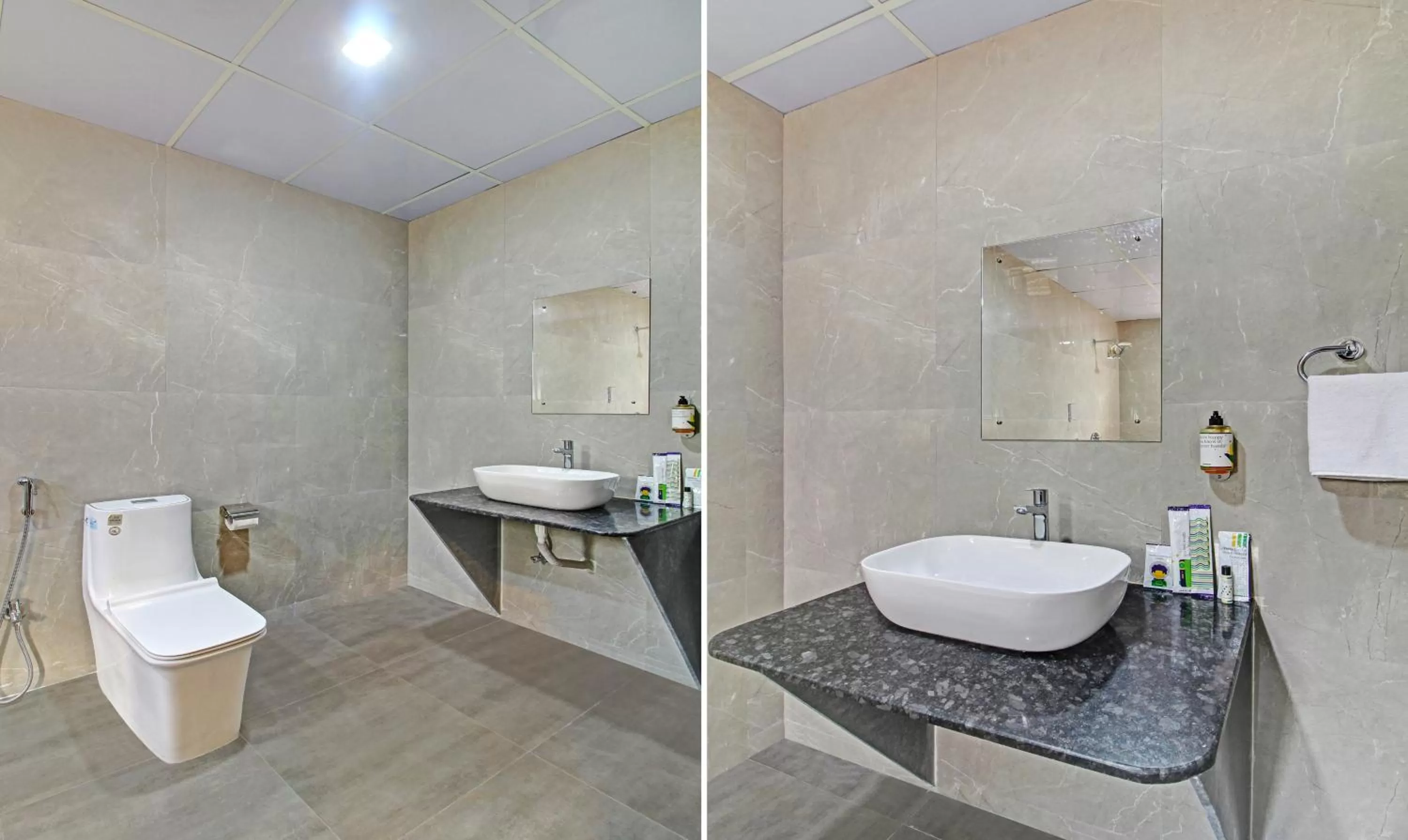 Bathroom in Treebo Trend Raaya Regency