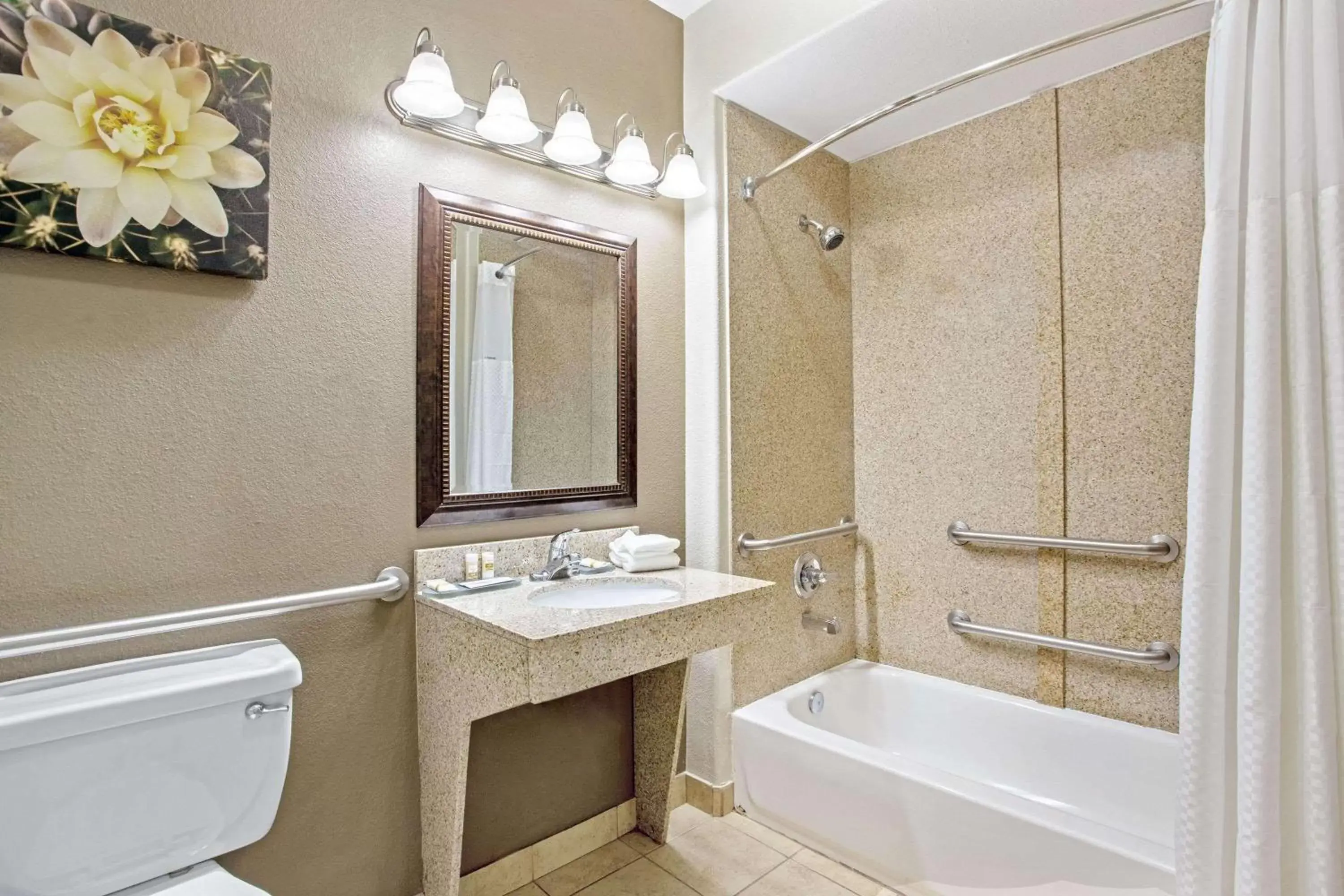 Bathroom in La Quinta by Wyndham Fairfield TX