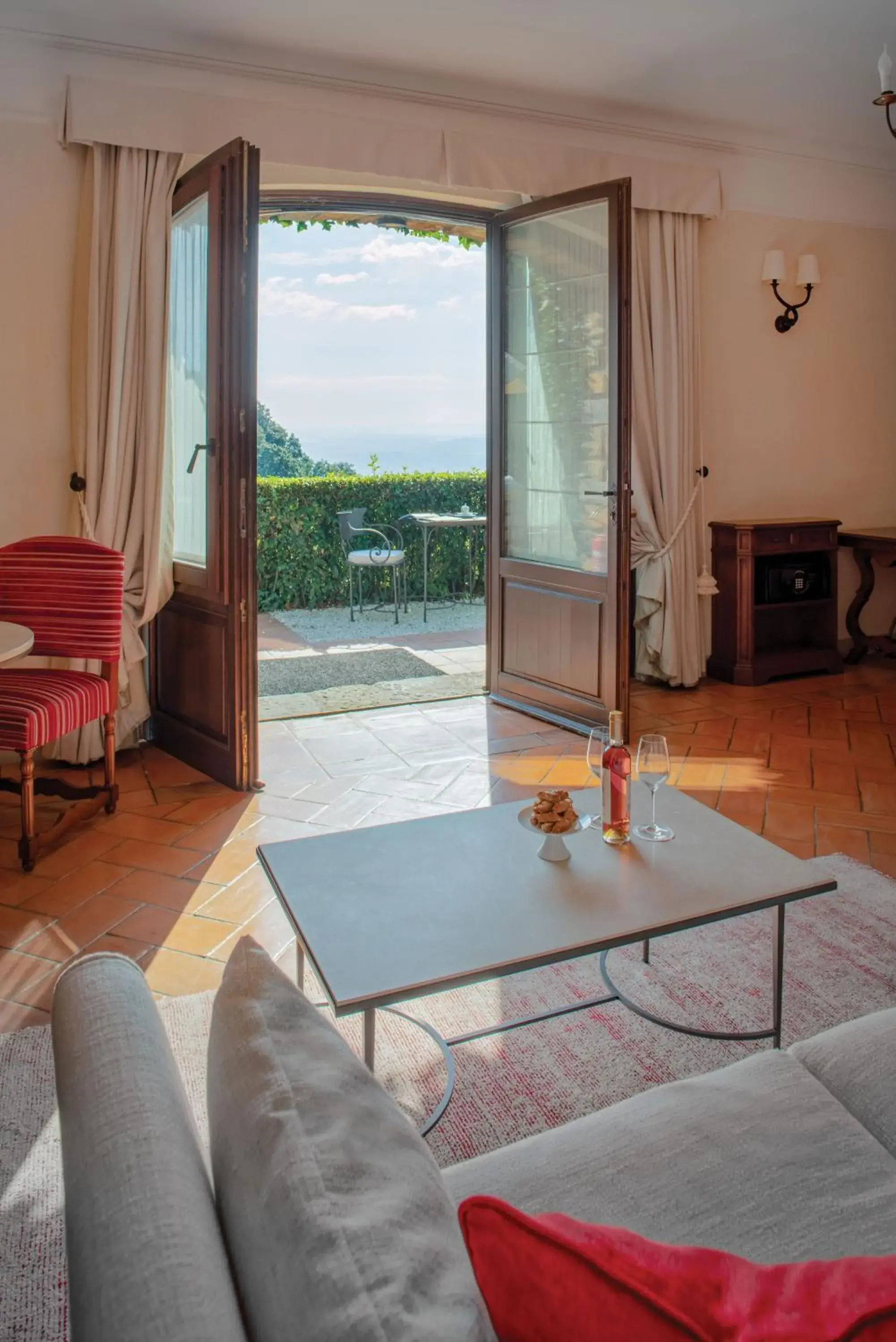 Living room in Villa San Michele, A Belmond Hotel, Florence