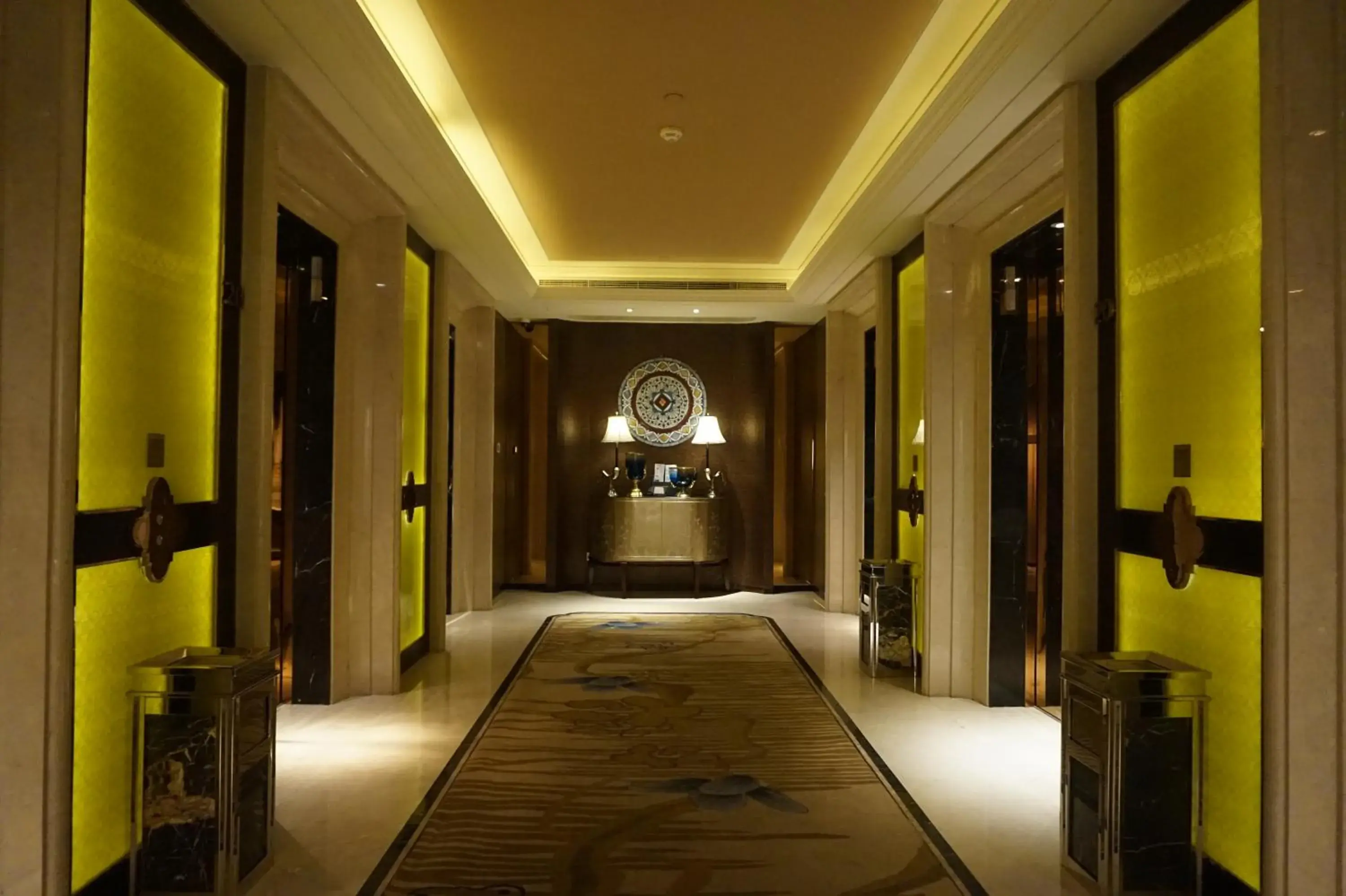 Decorative detail in Wanda Realm Harbin Hotel