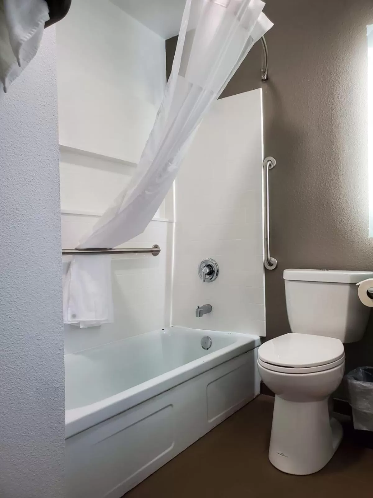 Bathroom in Money Saver Motel