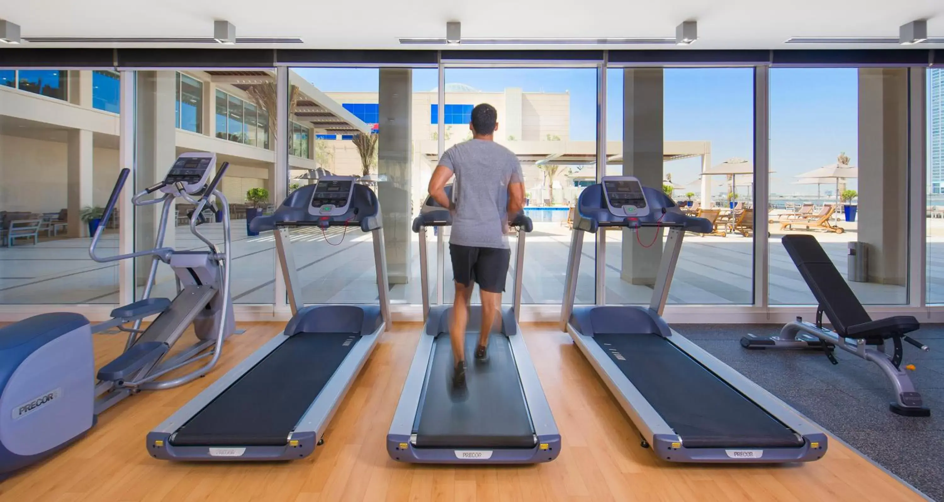 Fitness centre/facilities, Fitness Center/Facilities in Hilton Garden Inn Ras Al Khaimah