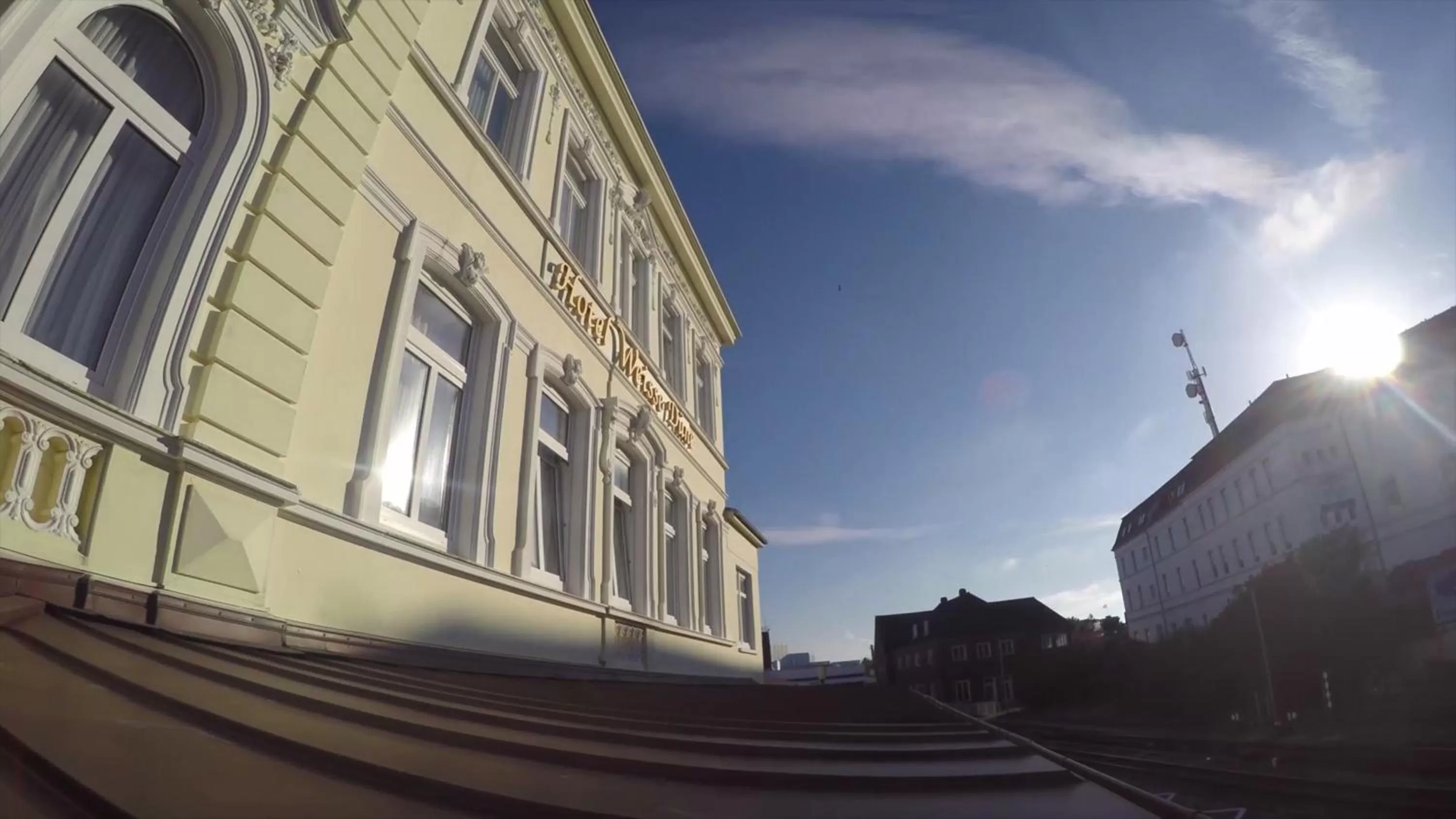 Facade/entrance in Hotel Weisse Düne