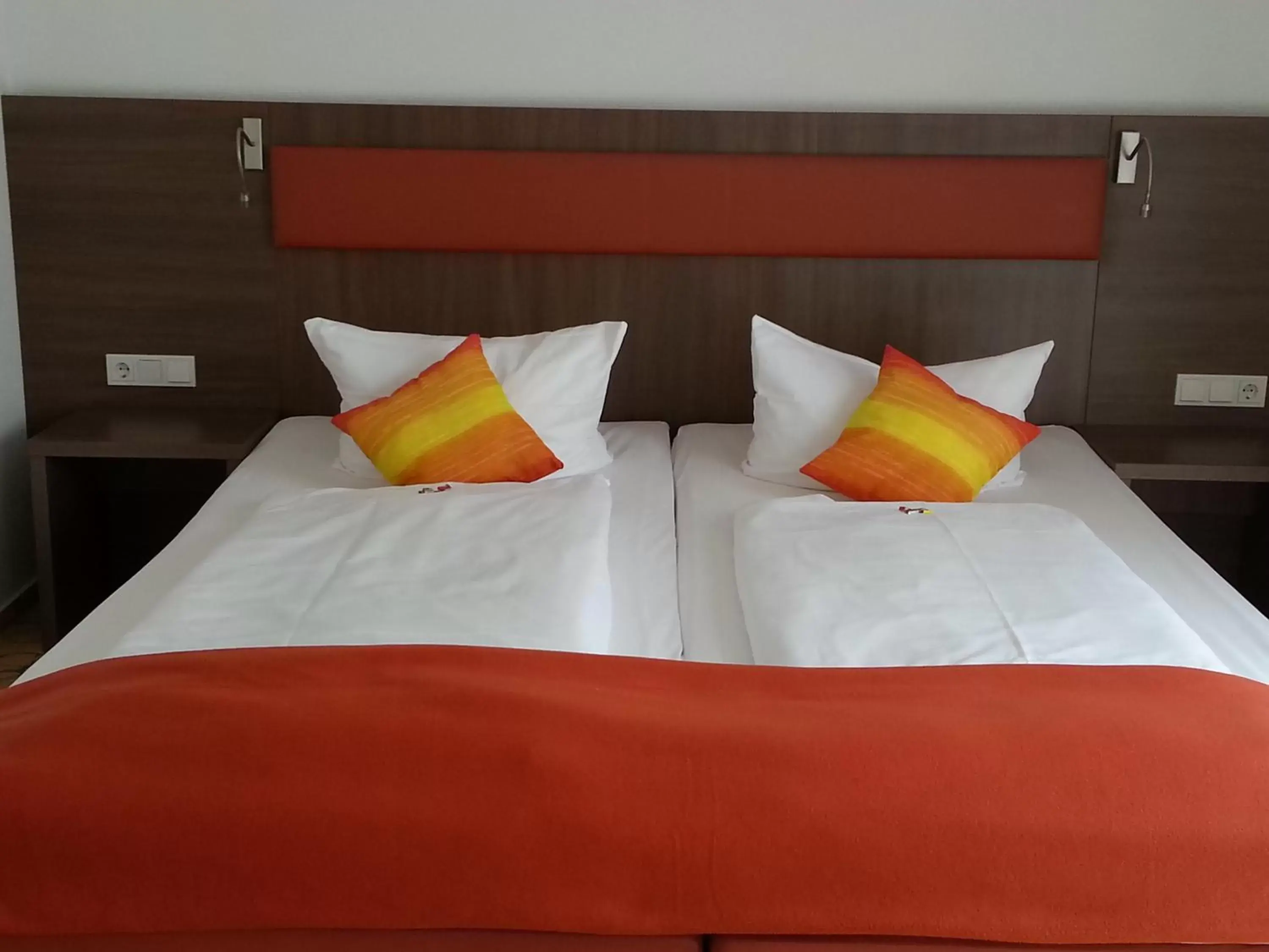 Bed in Hotel Aviva