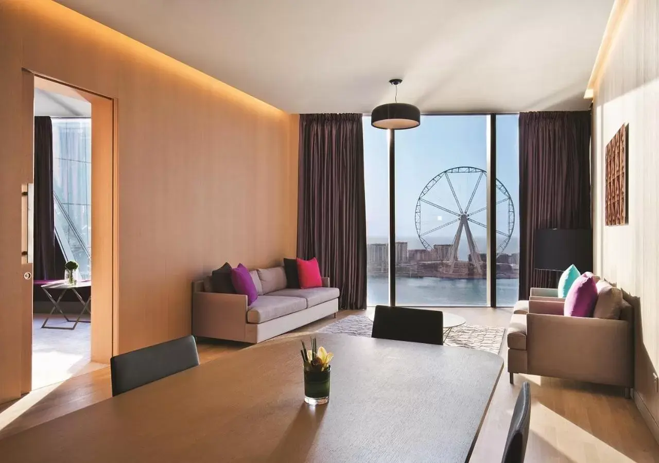 View (from property/room), Seating Area in Rixos Premium Dubai JBR