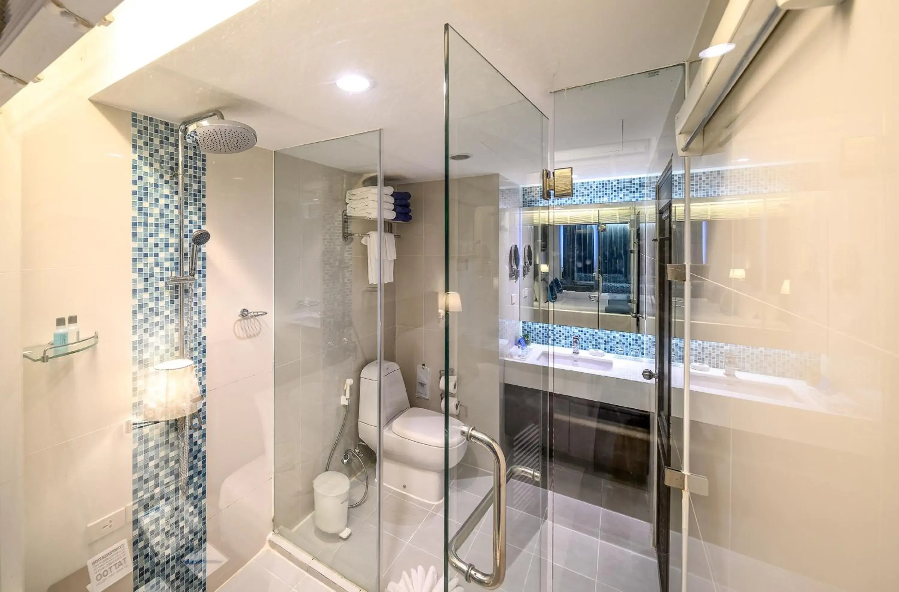 Bathroom in Andaman Beach Suites Hotel, Patong Phuket Bathroom in Andaman Beach Suites Hotel, Patong Phuket