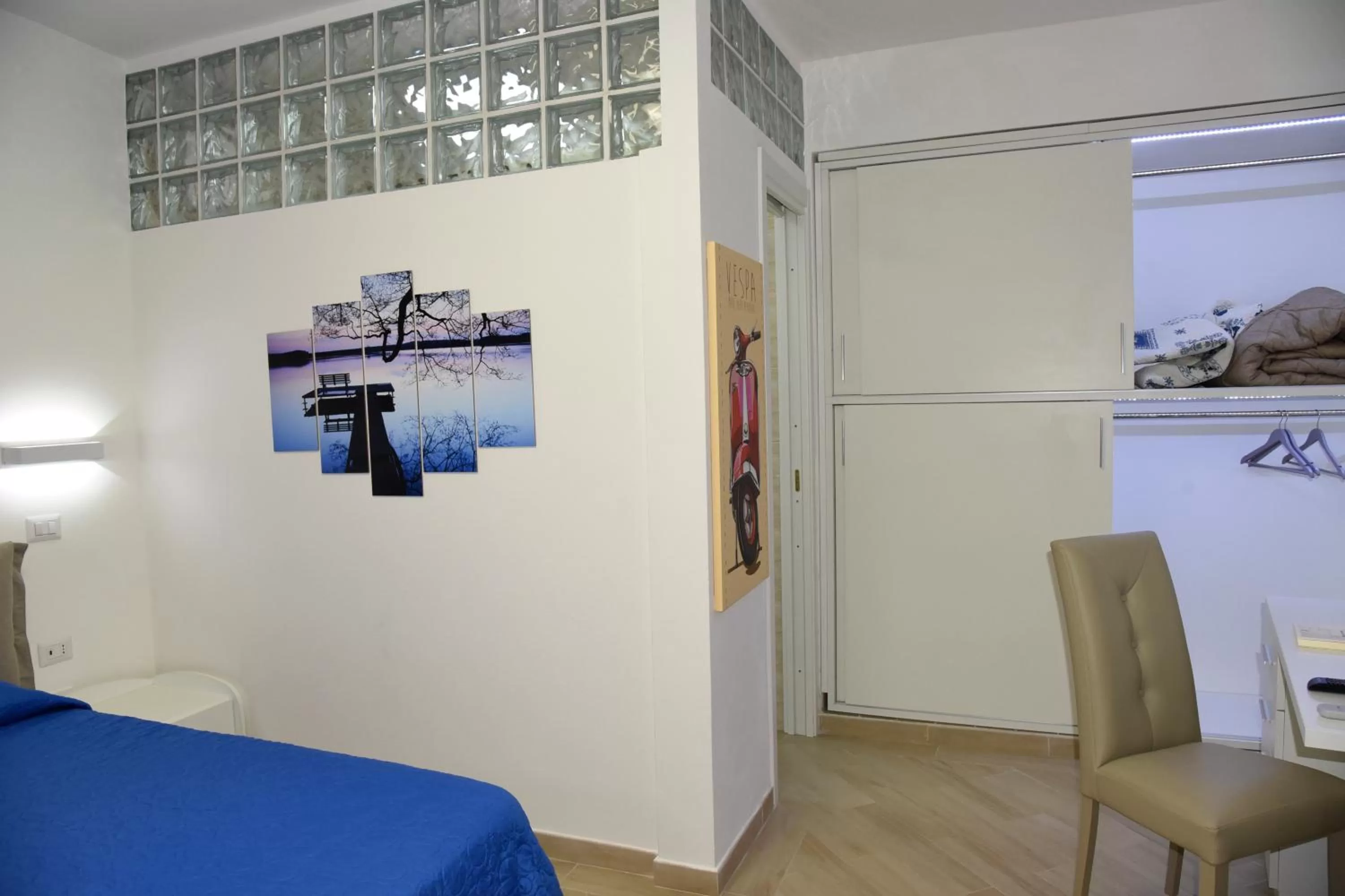 Bed in B&B Quintino Sella