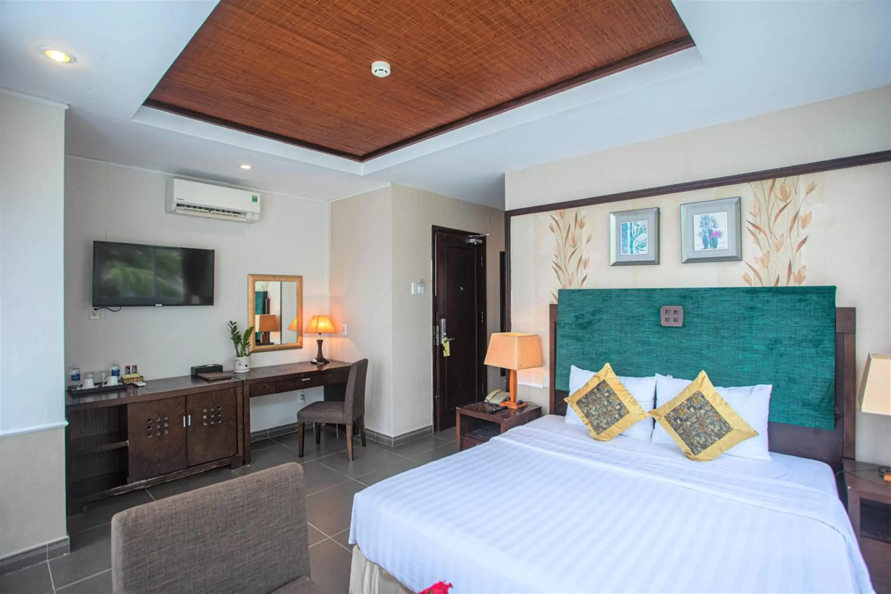 Bedroom, Bed in Seaside Resort Vung Tau