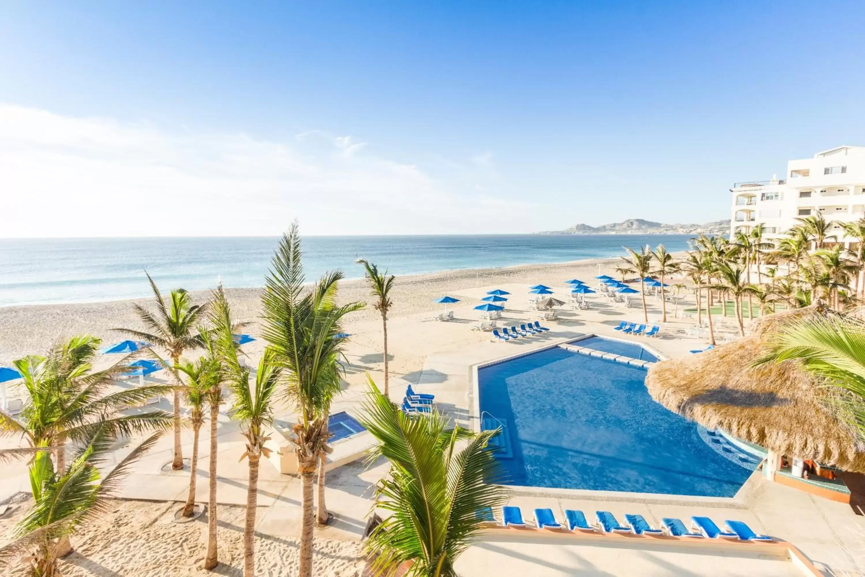 Beach, Pool View in Posada Real Los Cabos