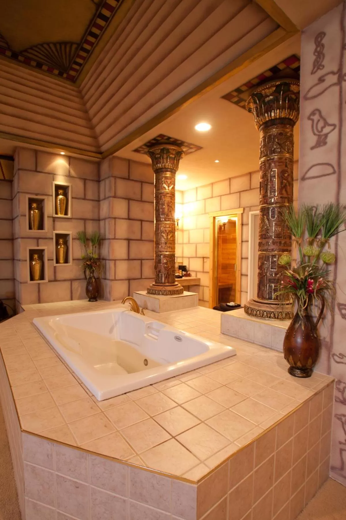 Bathroom in Destinations Inn Theme Rooms