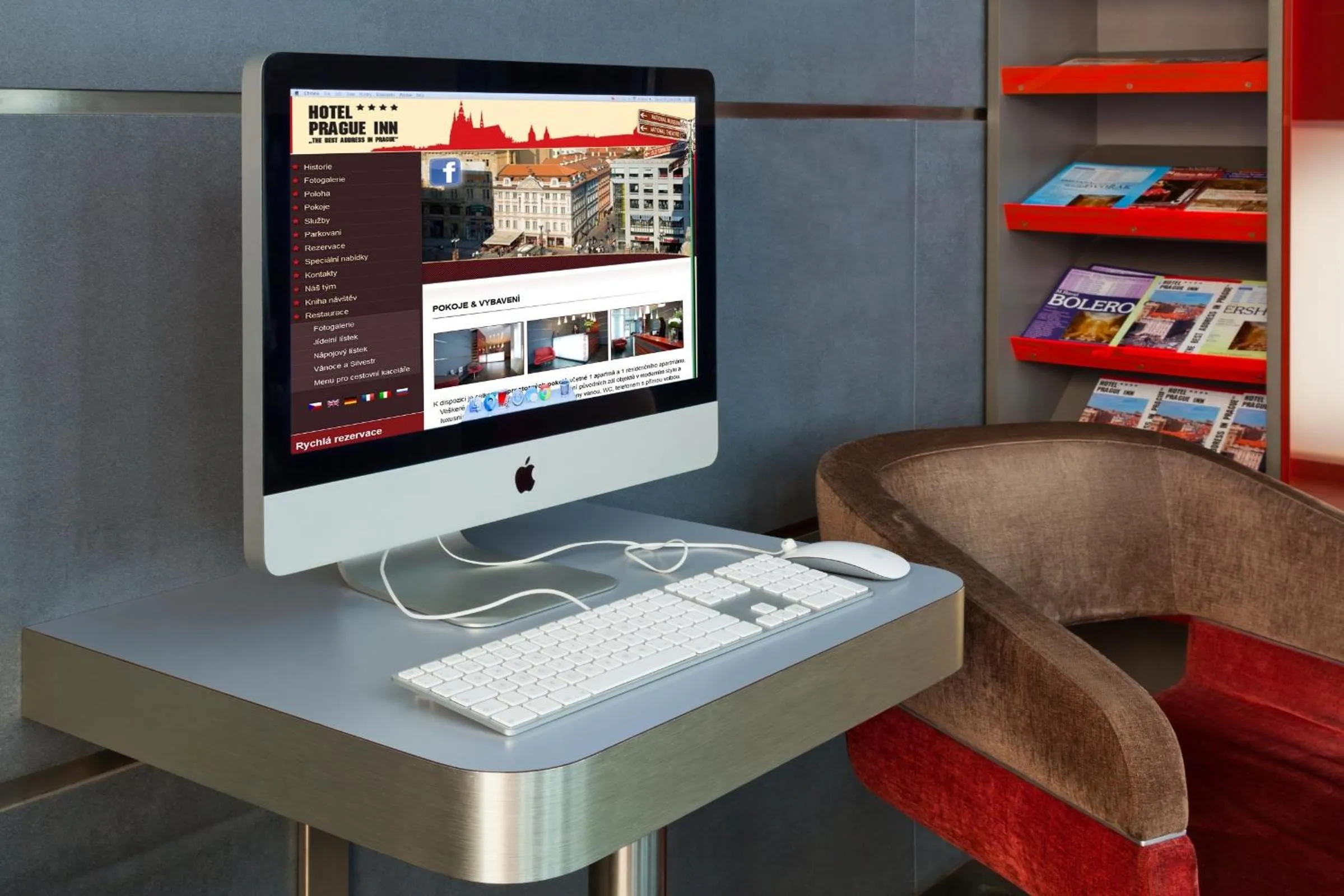 Decorative detail in Prague Inn