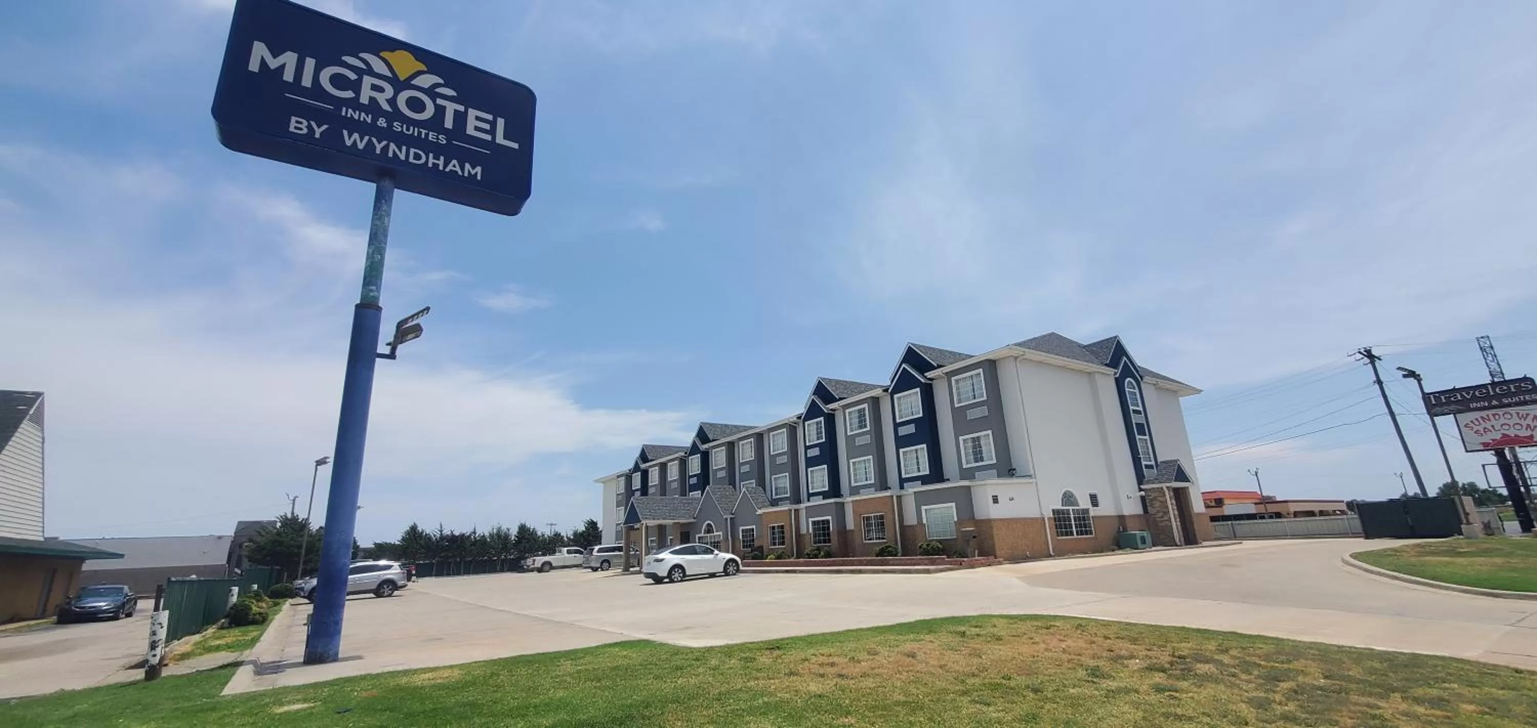 Property building in Microtel Inn & Suites by Wyndham Oklahoma City Airport