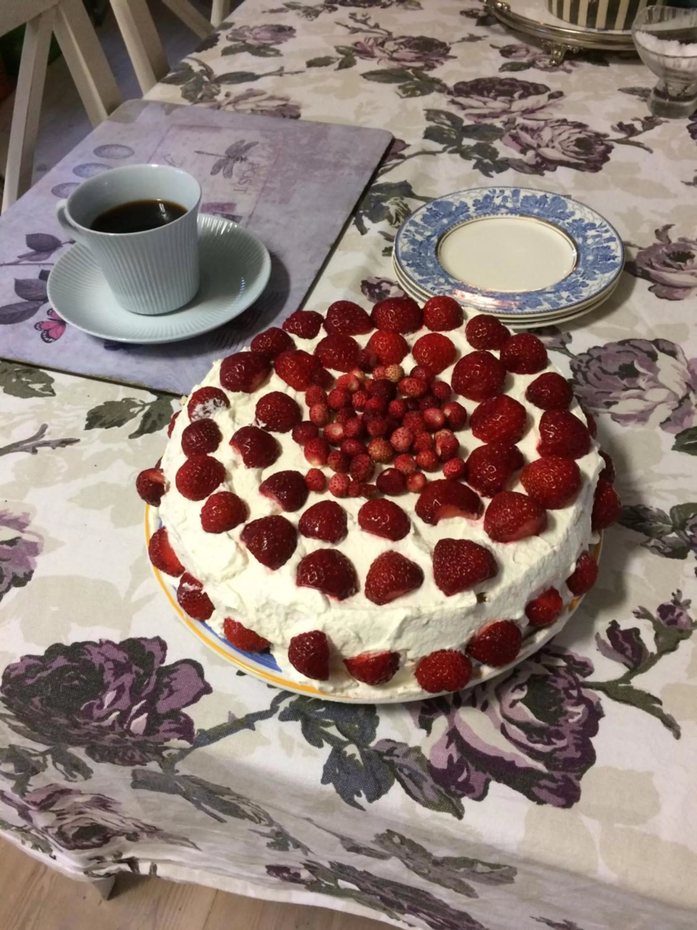 Food close-up in skummeslöv B & B
