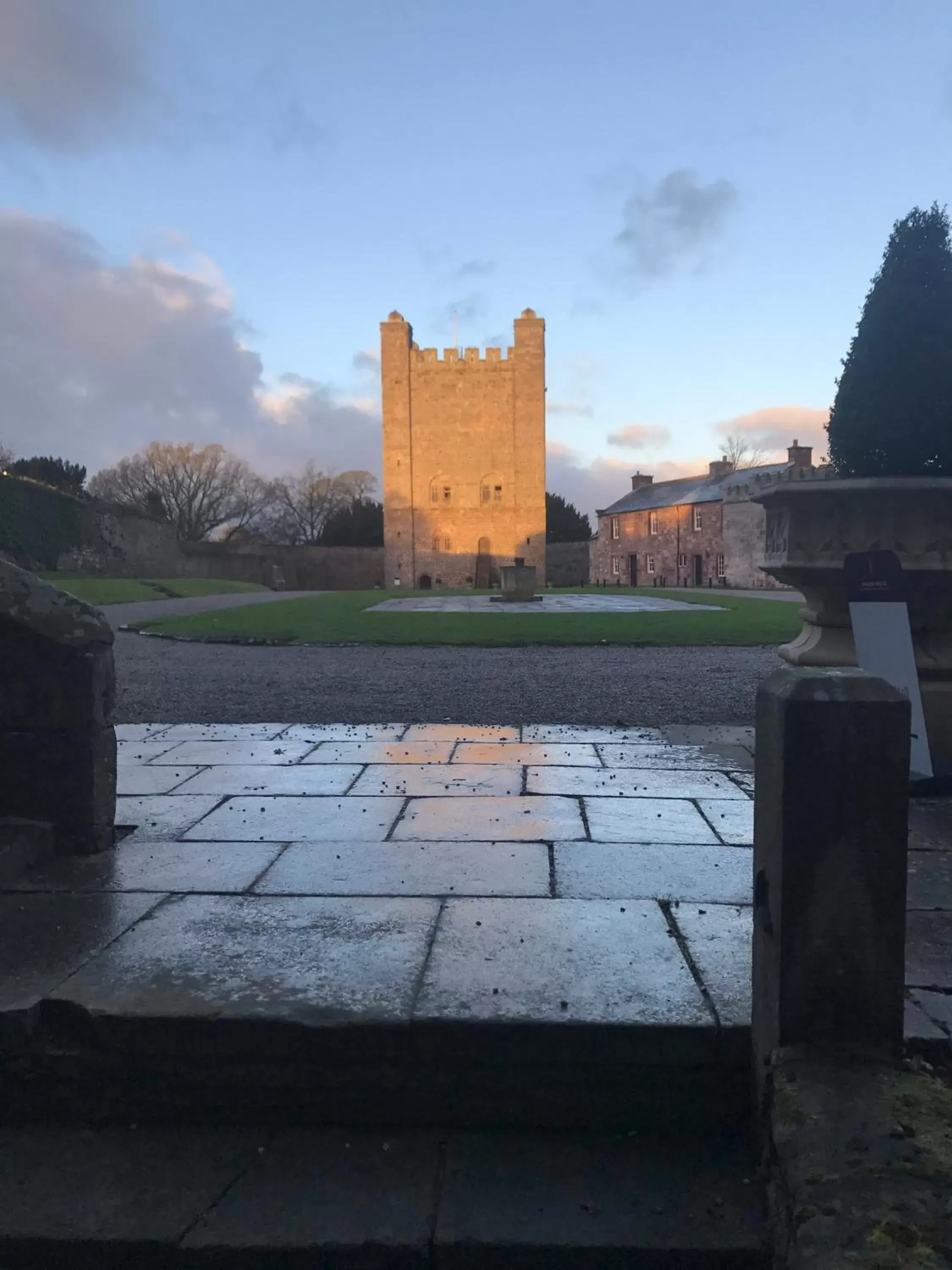 Landmark view in Appleby Castle
