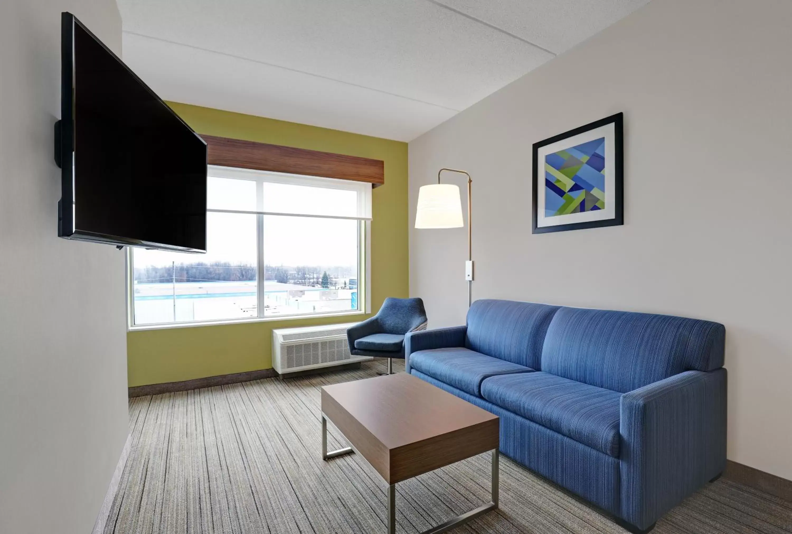 TV and multimedia, Seating Area in Holiday Inn Express & Suites - Collingwood