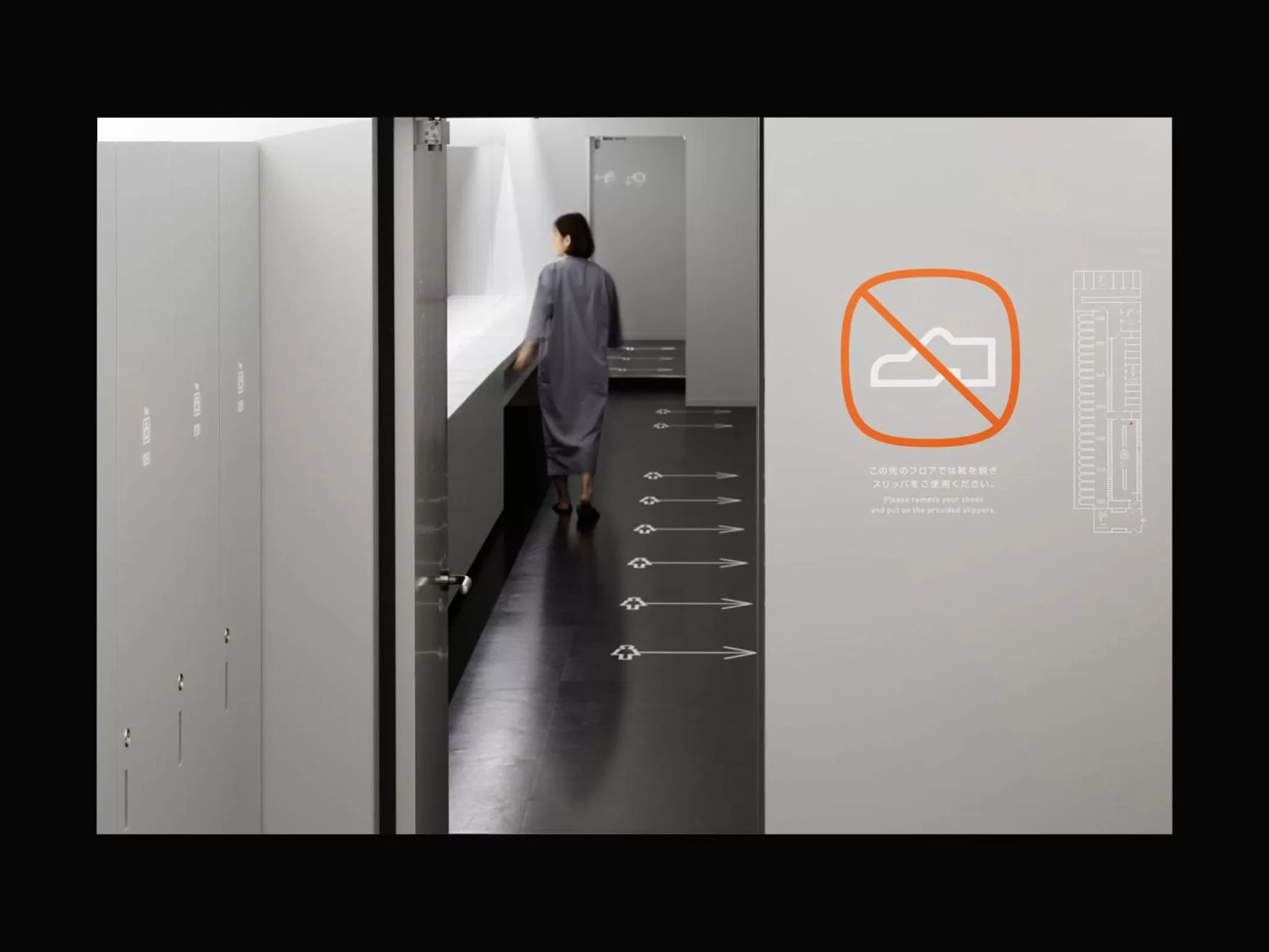 Area and facilities in 9h nine hours Narita Airport