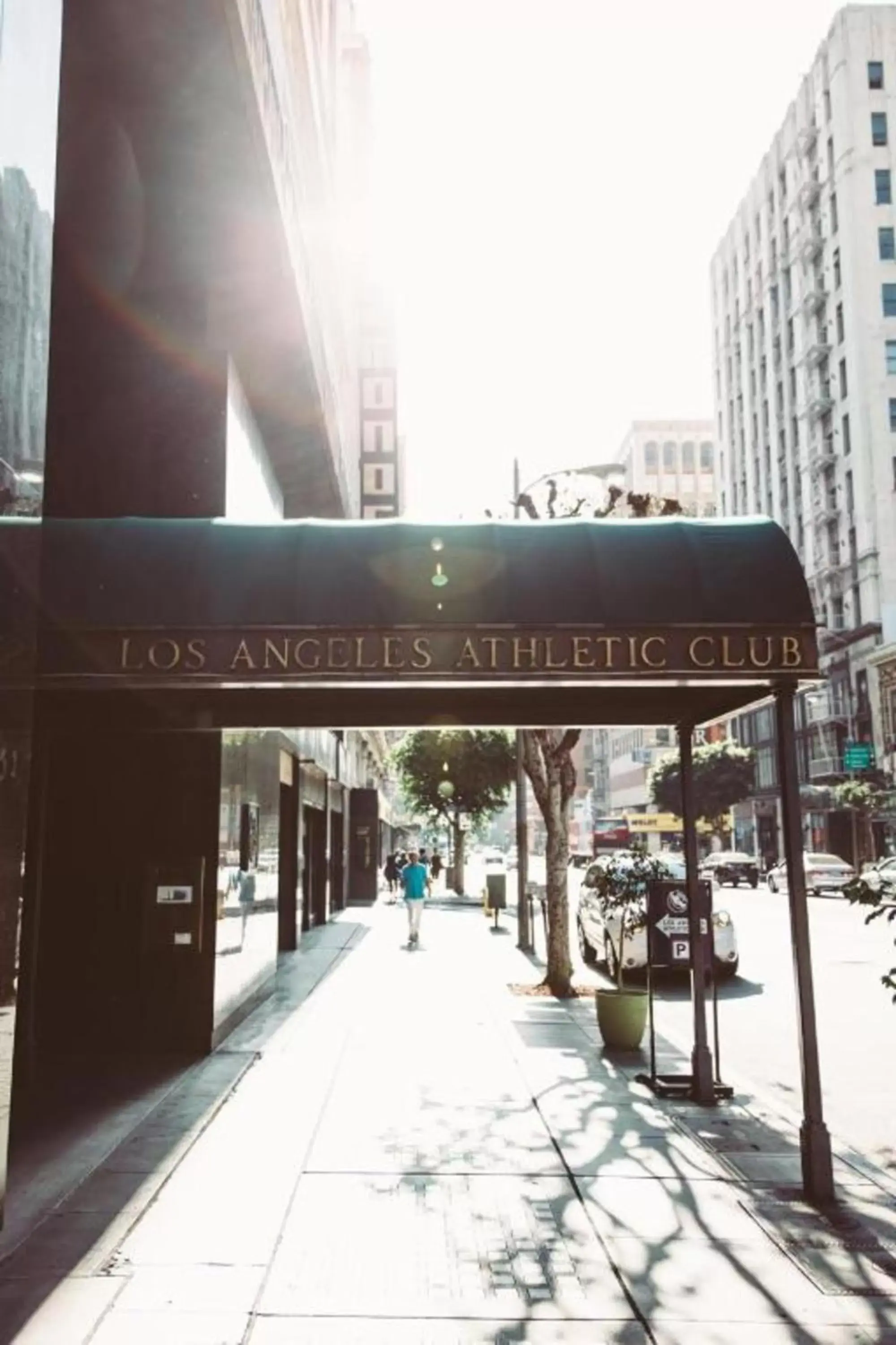 Facade/entrance in The Los Angeles Athletic Club